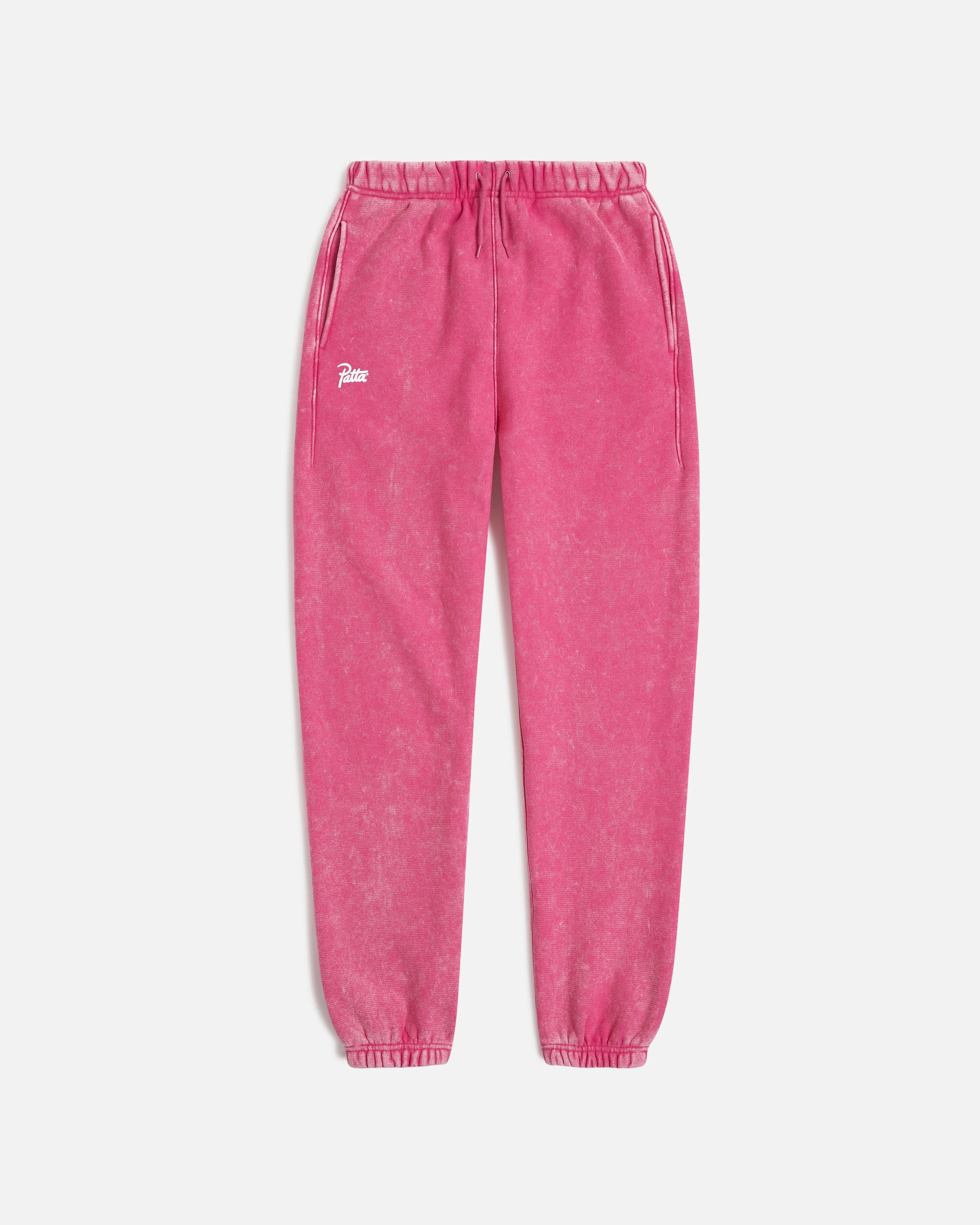 Patta Classic Washed Jogging Pants (Fuchsia Red) sold by Patta