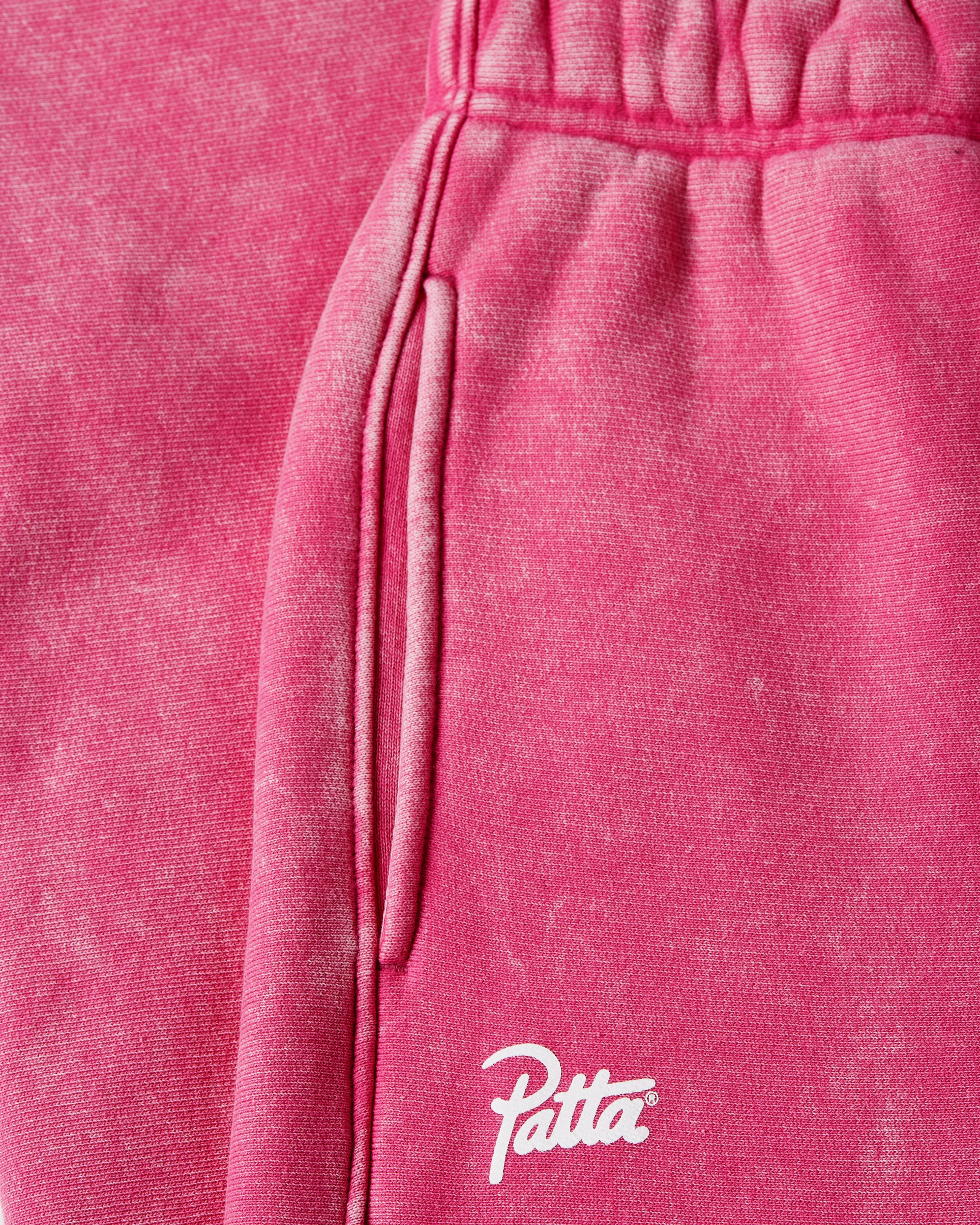 Patta Classic Washed Jogging Pants (Fuchsia Red) sold by Patta product image thumbnail 3