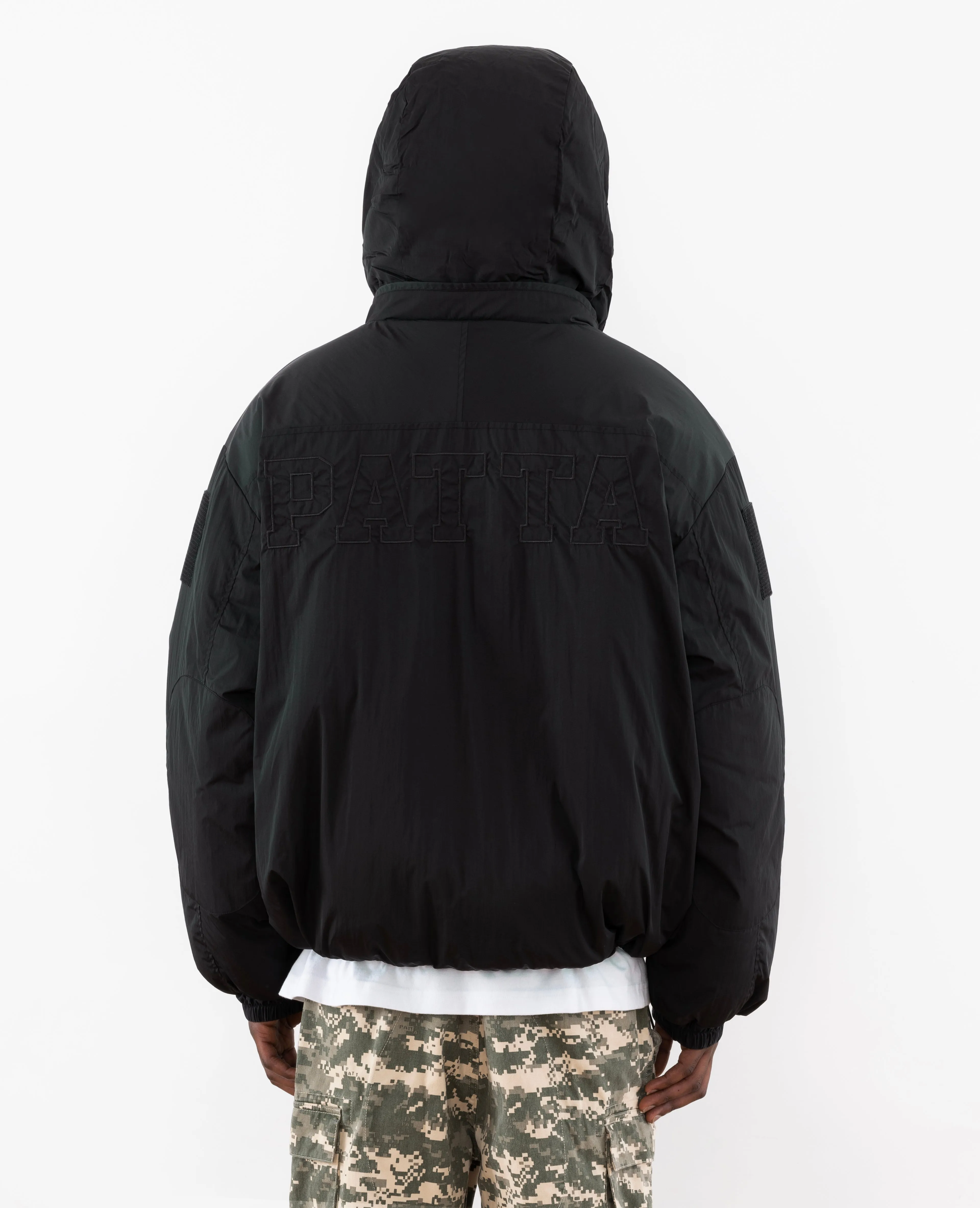 Patta Primaloft Puffer Jacket (Black) sold by Patta product image thumbnail 3