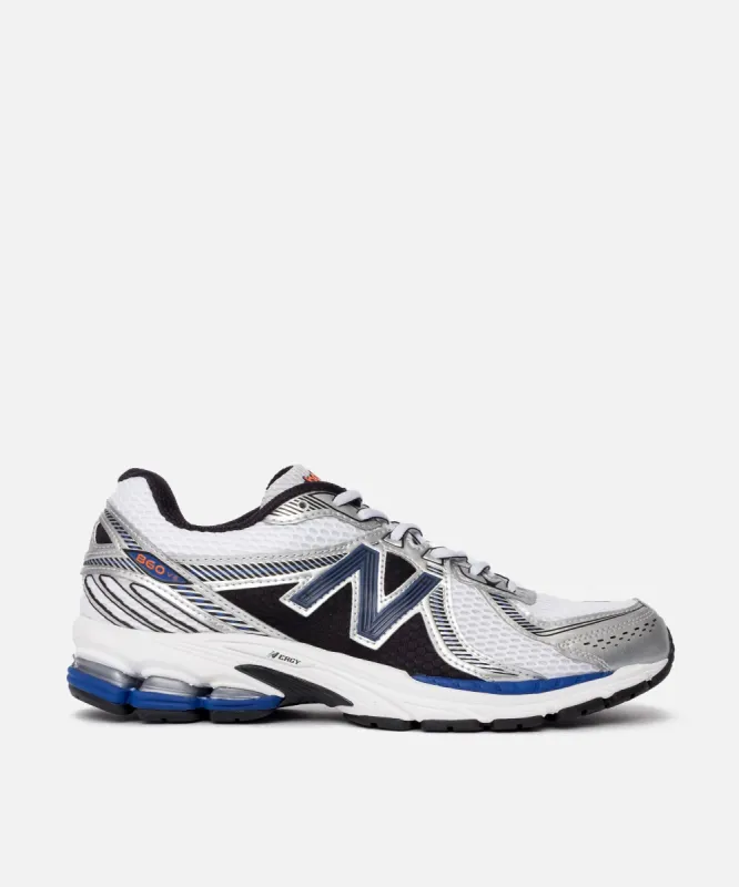 New Balance ML860XB (White/Blue/Black) sold by Patta