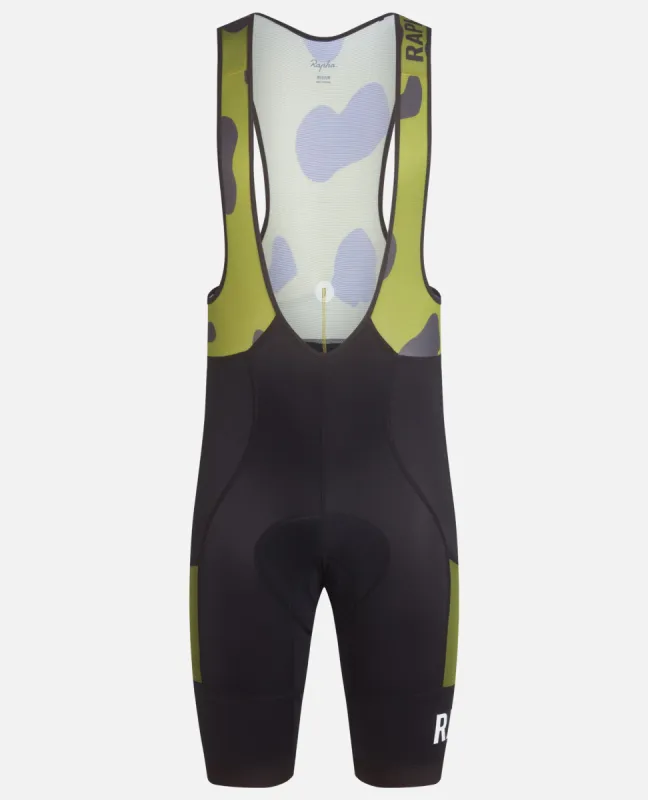 Patta x Rapha Men's Pro Team Training Cargo Bib Shorts (multi) sold by Patta