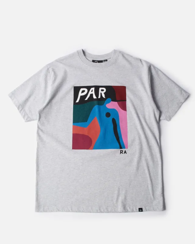 byParra Ghost Caves T-shirt (Heather Grey) sold by Patta