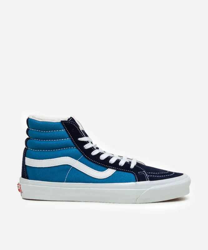 Vans UA OG Sk8-Hi LX (Navy/Navy) sold by Patta