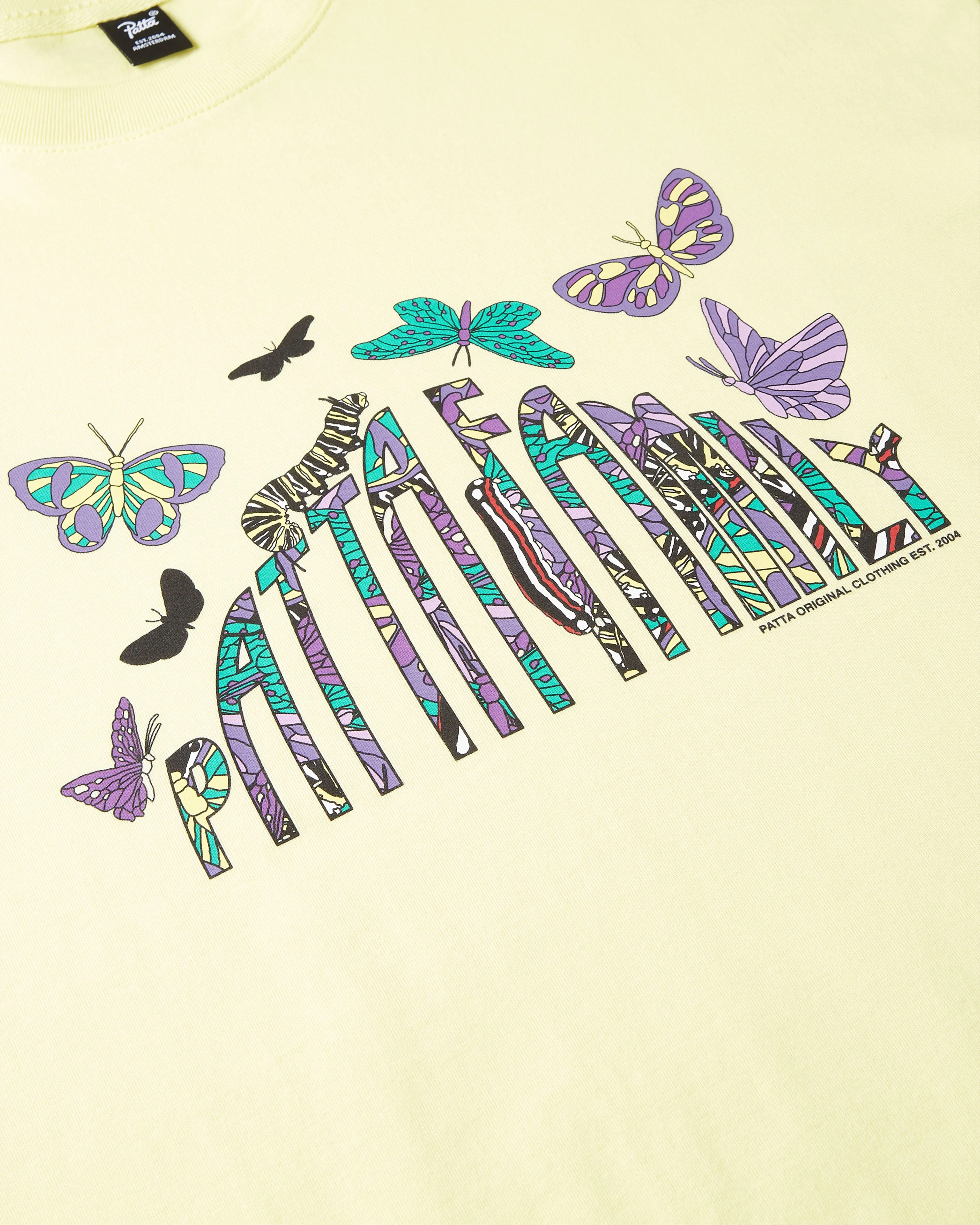 Patta Family T-Shirt (Wax Yellow) sold by Patta product image thumbnail 5