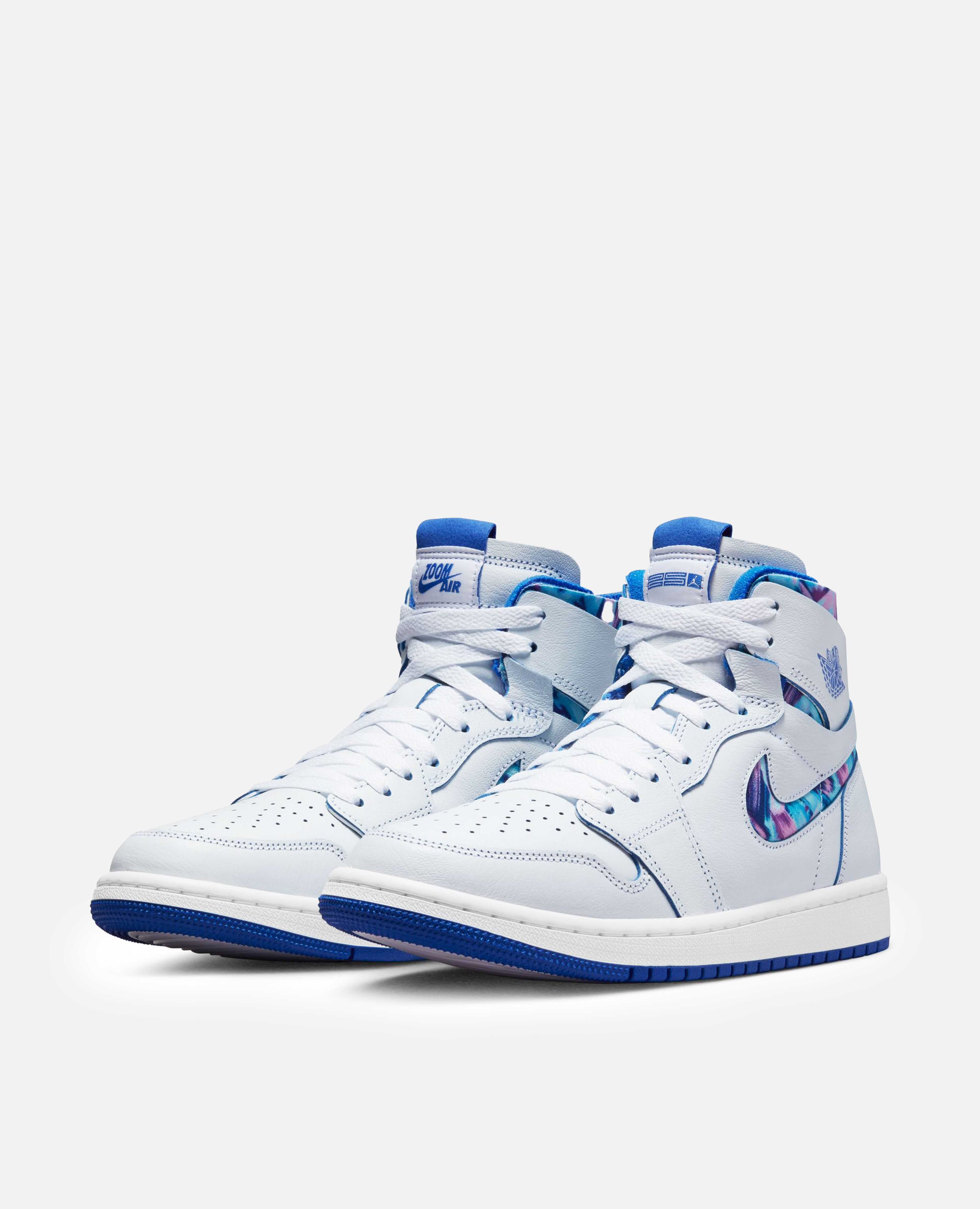 W Air Jordan 1 Zm Air CMFT Gc (White/Hyper Royal-Black) sold by Patta product image thumbnail 3