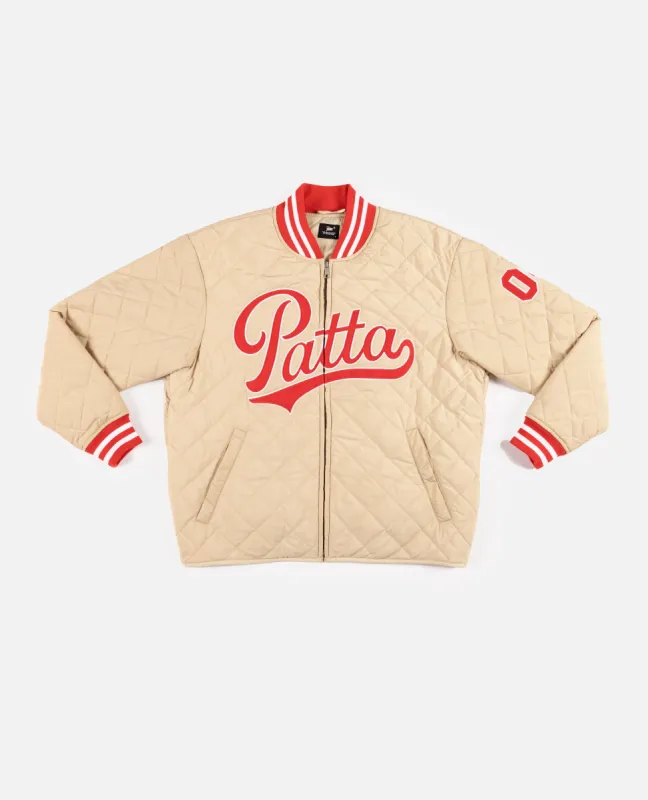 Patta Diamond Quilted Sports Jacket (Mojave Desert) sold by Patta