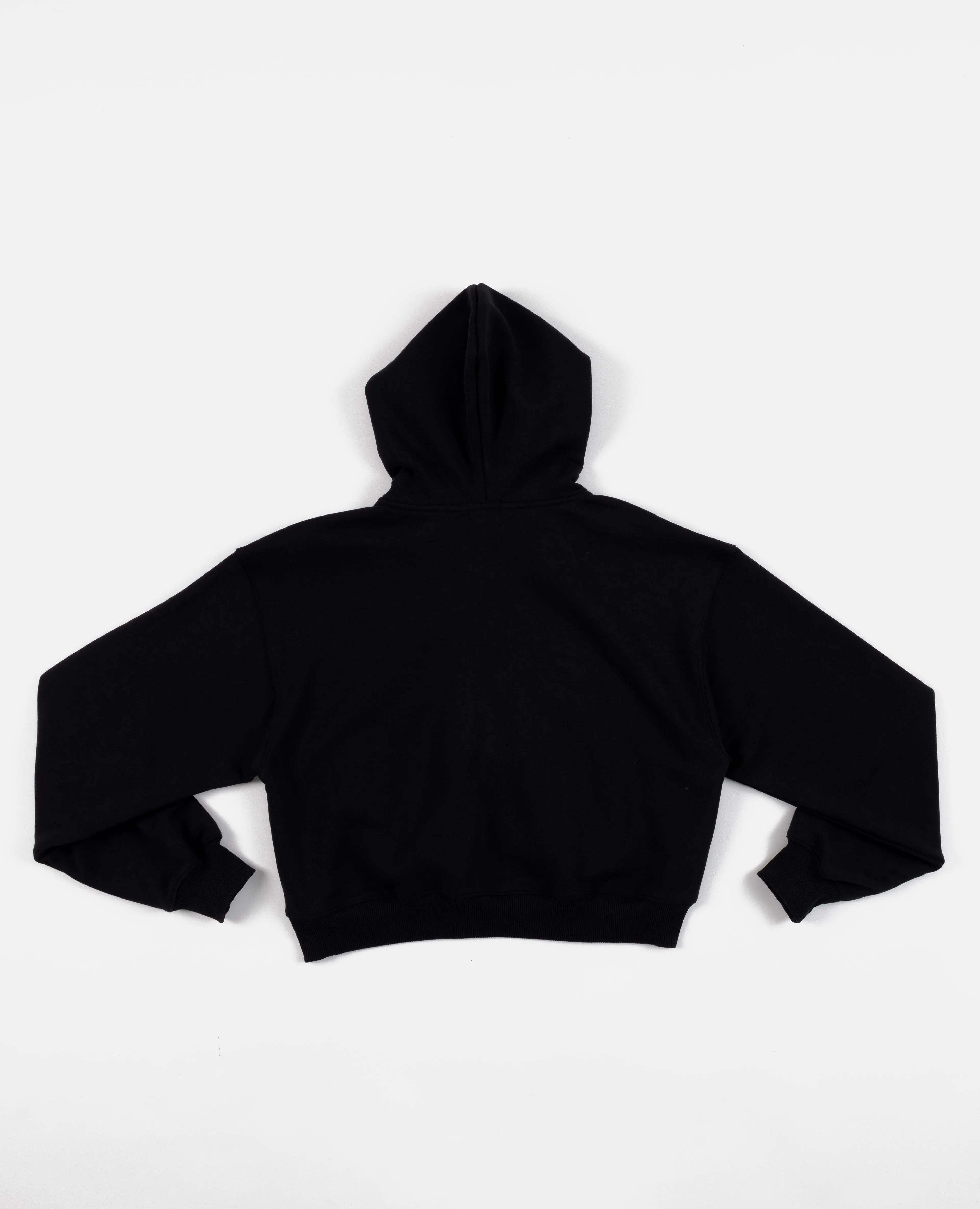 Patta Femme Basic Cropped Zip Hooded Sweater (Black) sold by Patta product image thumbnail 5