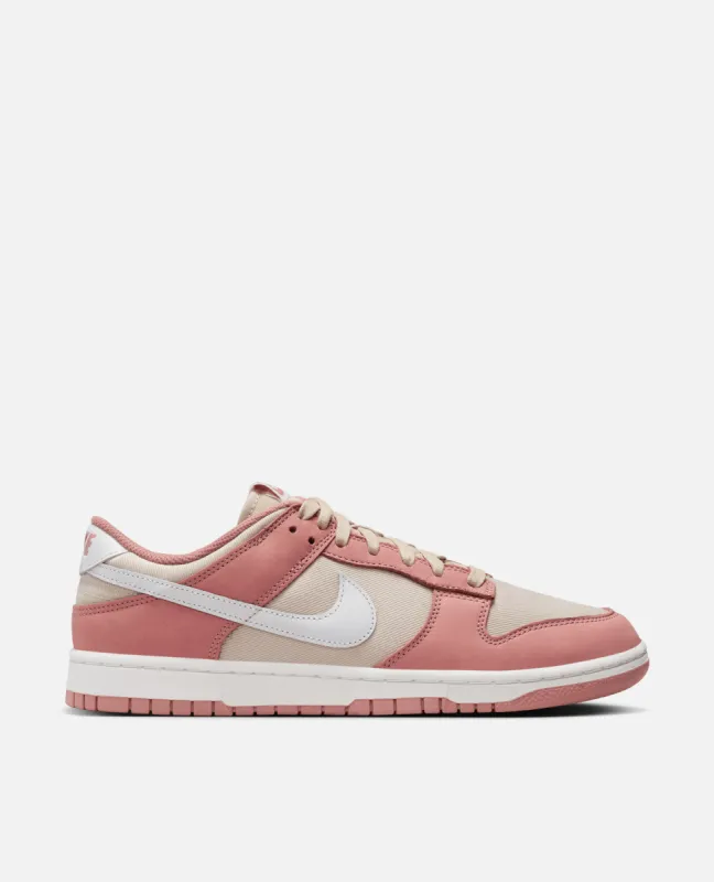 Nike Dunk Low Retro Prm (Red Stardust/Summit White-Sanddrift) sold by Patta