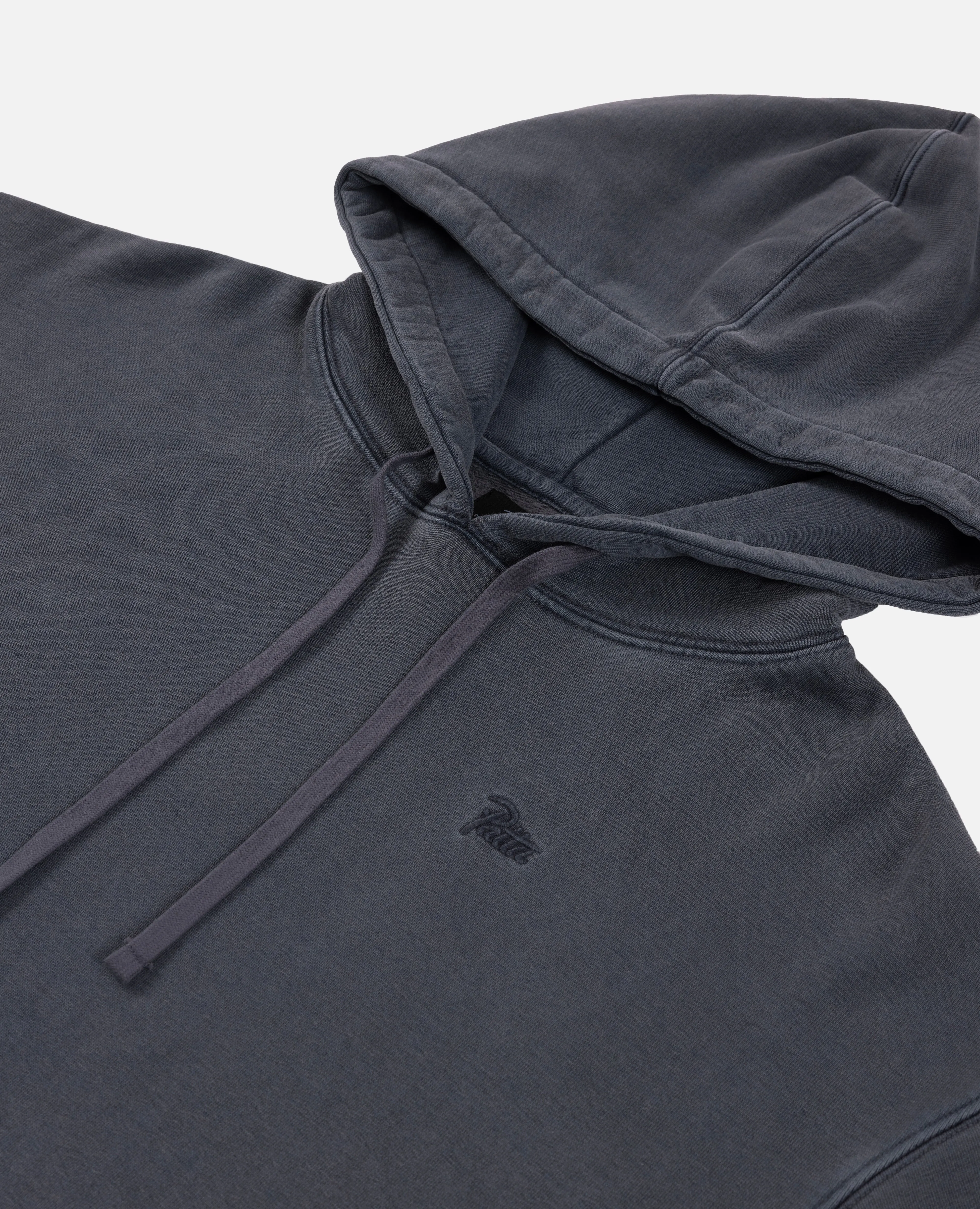 Patta Basic Washed Boxy Hooded Sweater (Odyssey Gray) sold by Patta product image thumbnail 3