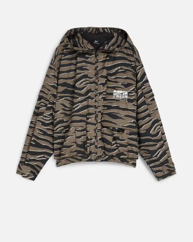 Patta Tiger Stripe Camo Ripstop Jacket (Multi) sold by Patta