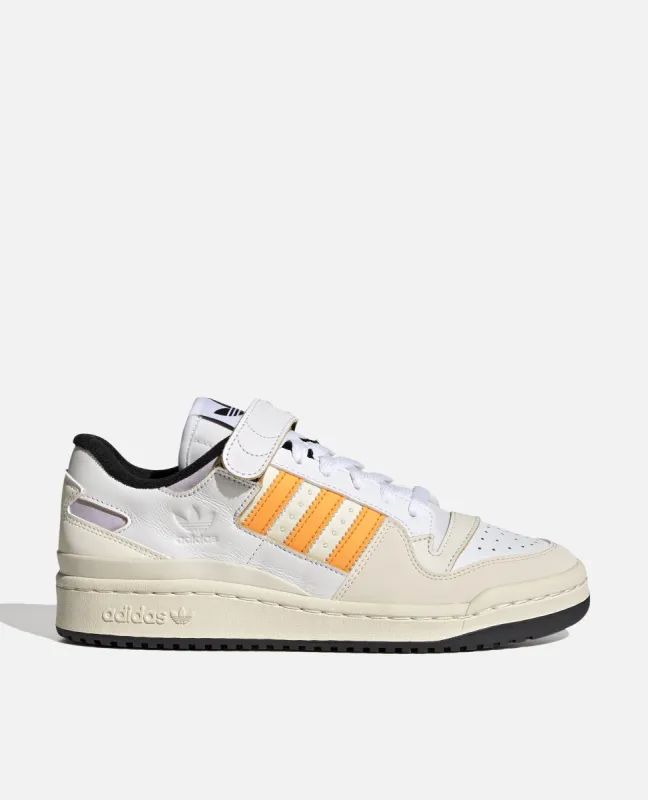 Adidas WMNS Forum 84 Low (Off White/Orange Rush/Purple Tint) sold by Patta