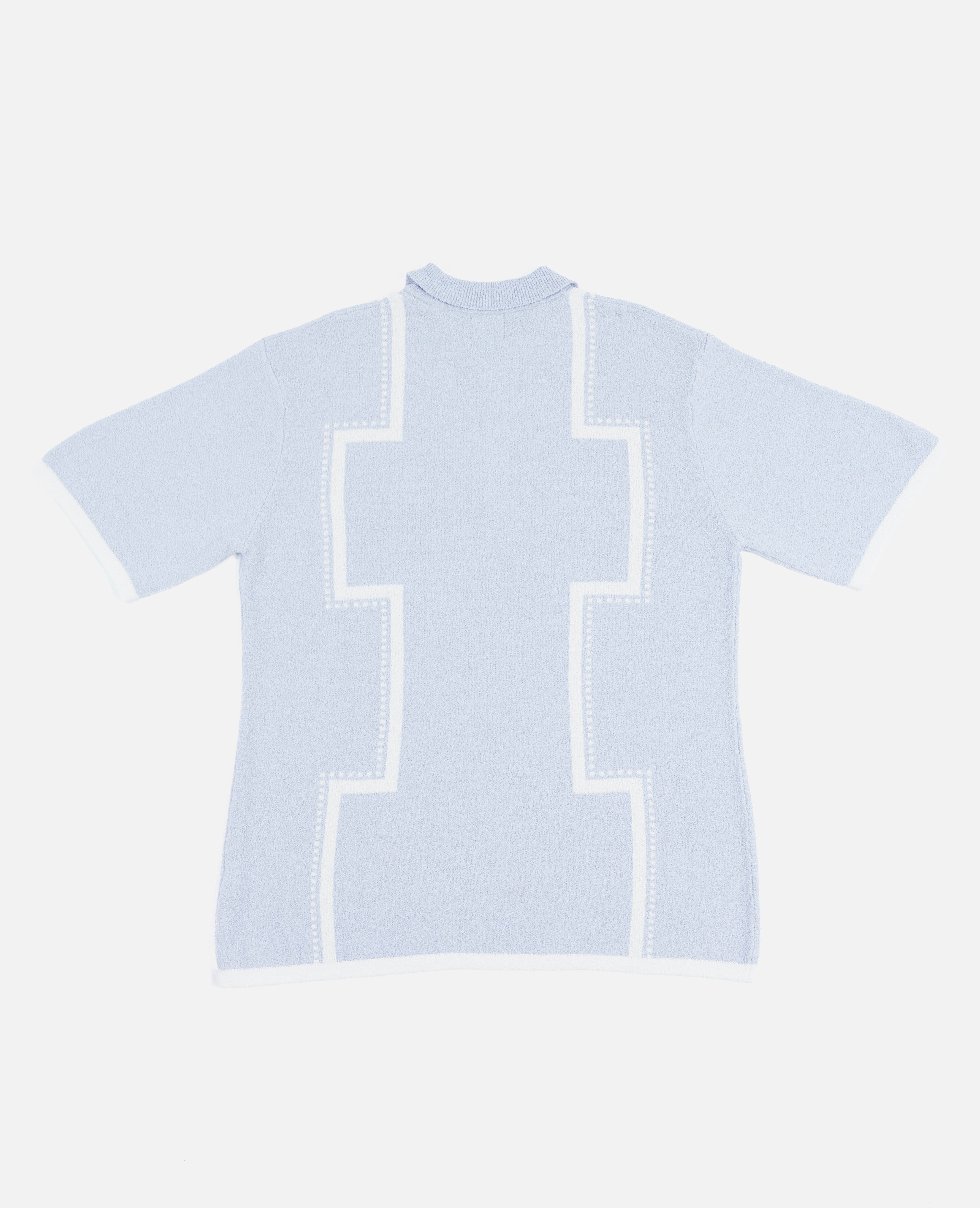 Patta Spritz Shortsleeve Polo (Aqua Spritz) sold by Patta product image thumbnail 5