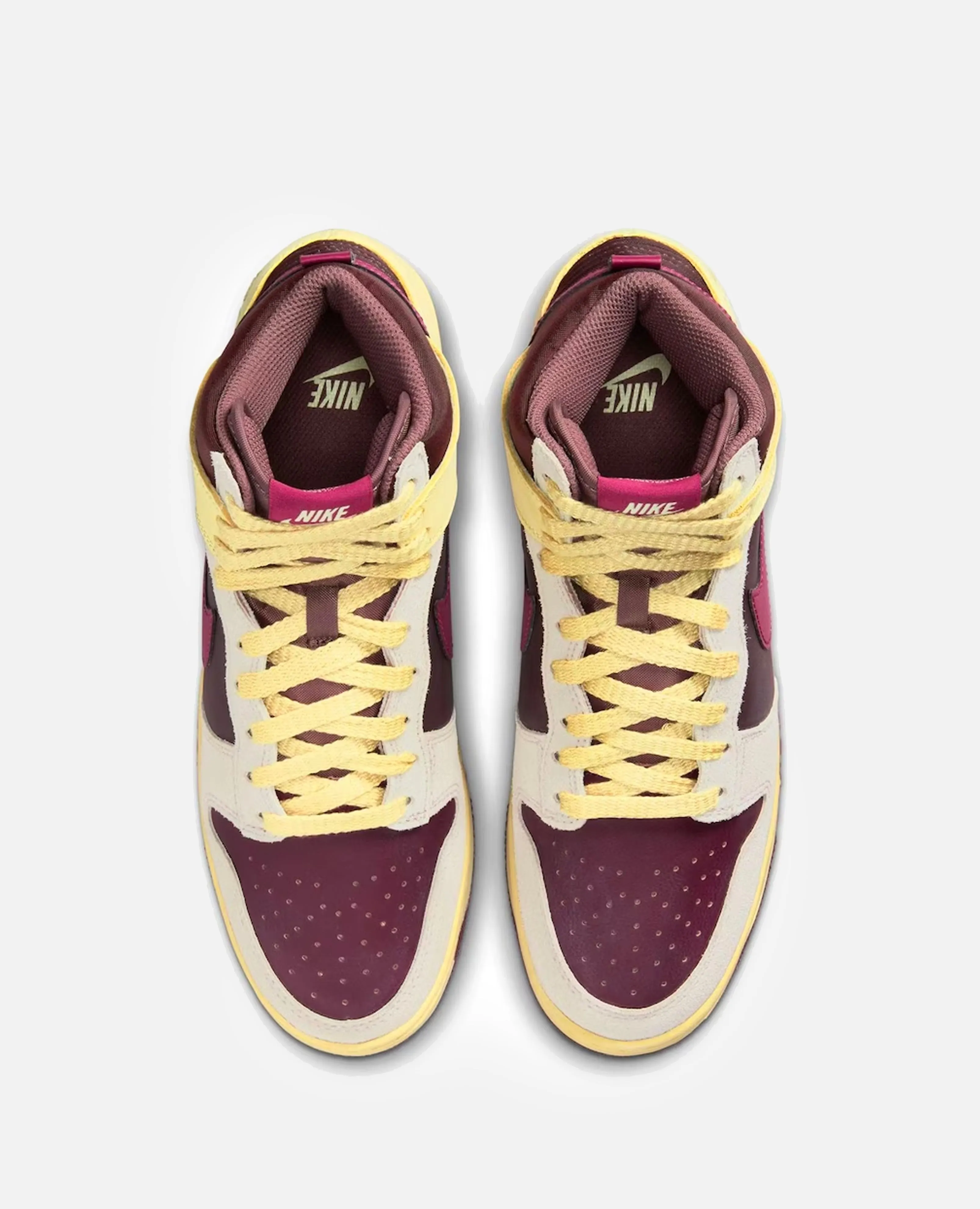 WMNS Nike Dunk High 1985 (Alabaster/Rosewood-Earth-Night Maroon) sold by Patta product image thumbnail 3