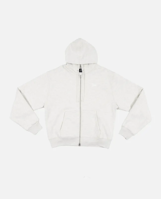 Patta Basic Waffle Zip Hooded Sweater (Melange Grey) sold by Patta