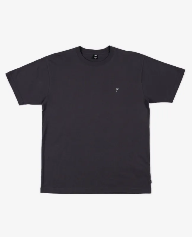 Patta Basic Script P T-Shirt (Odyssey Gray) sold by Patta