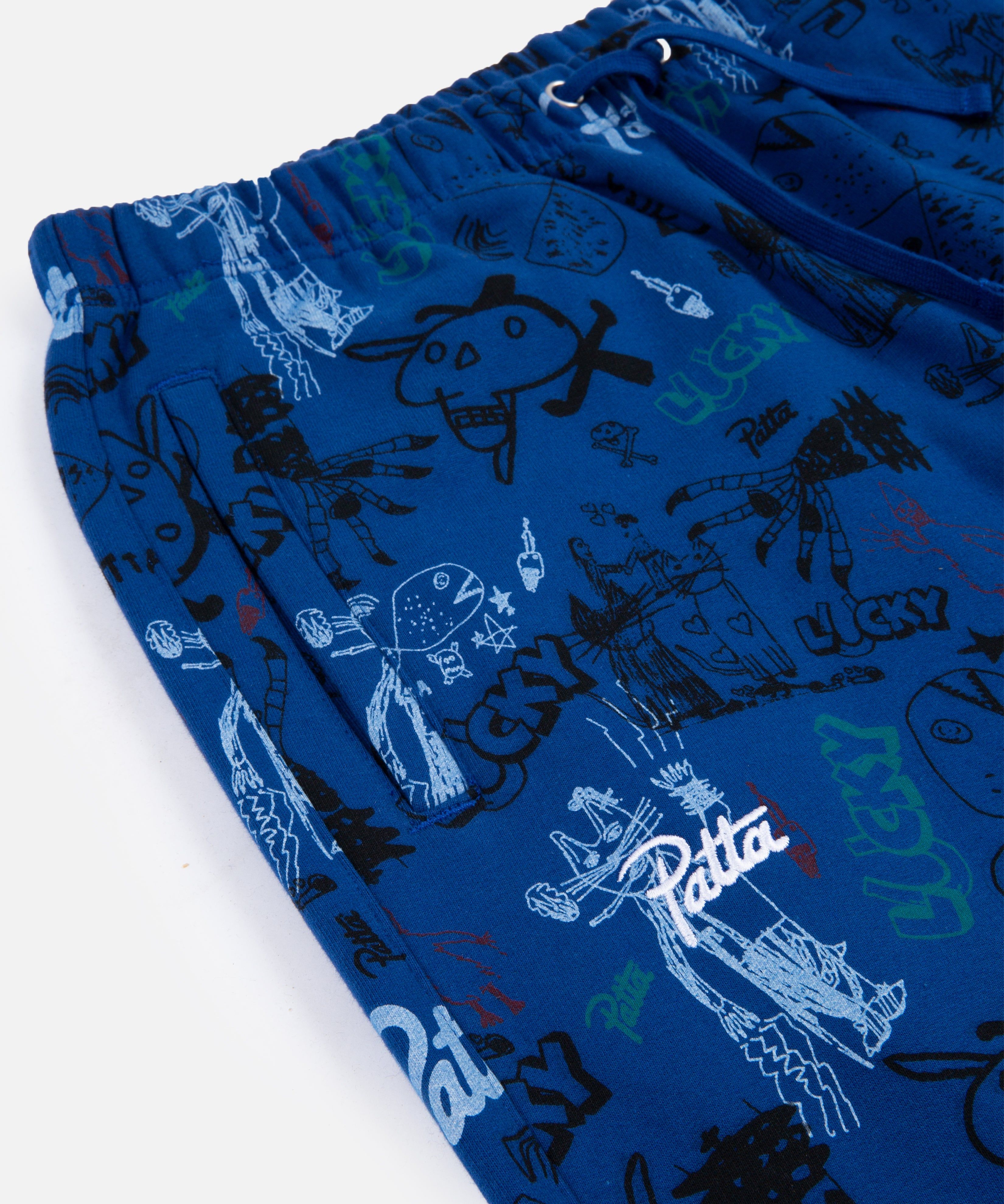 Patta Father & Son Jogging Pants (Sodalite Blue/Multi) sold by Patta product image thumbnail 3