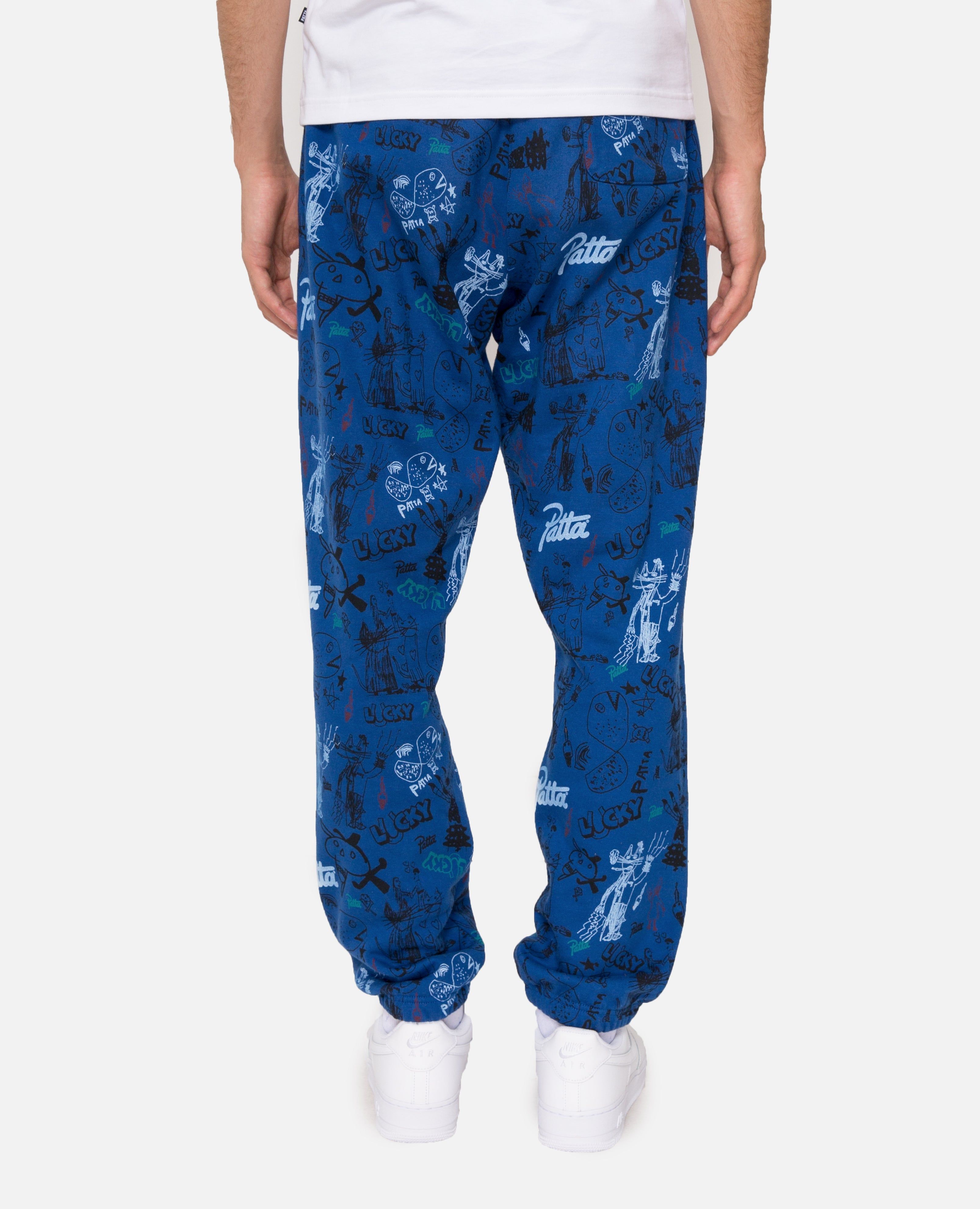 Patta Father & Son Jogging Pants (Sodalite Blue/Multi) sold by Patta product image thumbnail 5