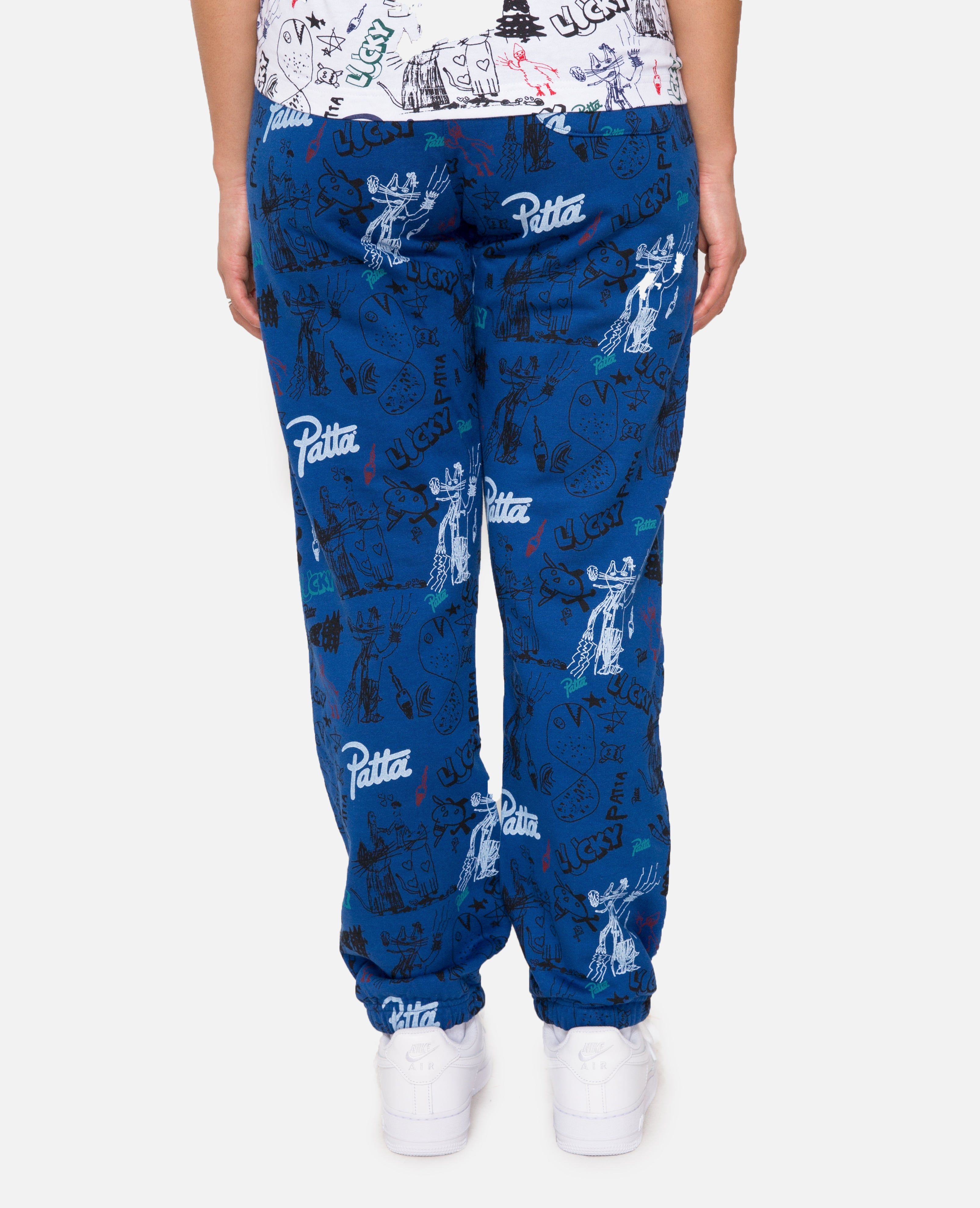 Patta Father & Son Jogging Pants (Sodalite Blue/Multi) sold by Patta product image thumbnail 10