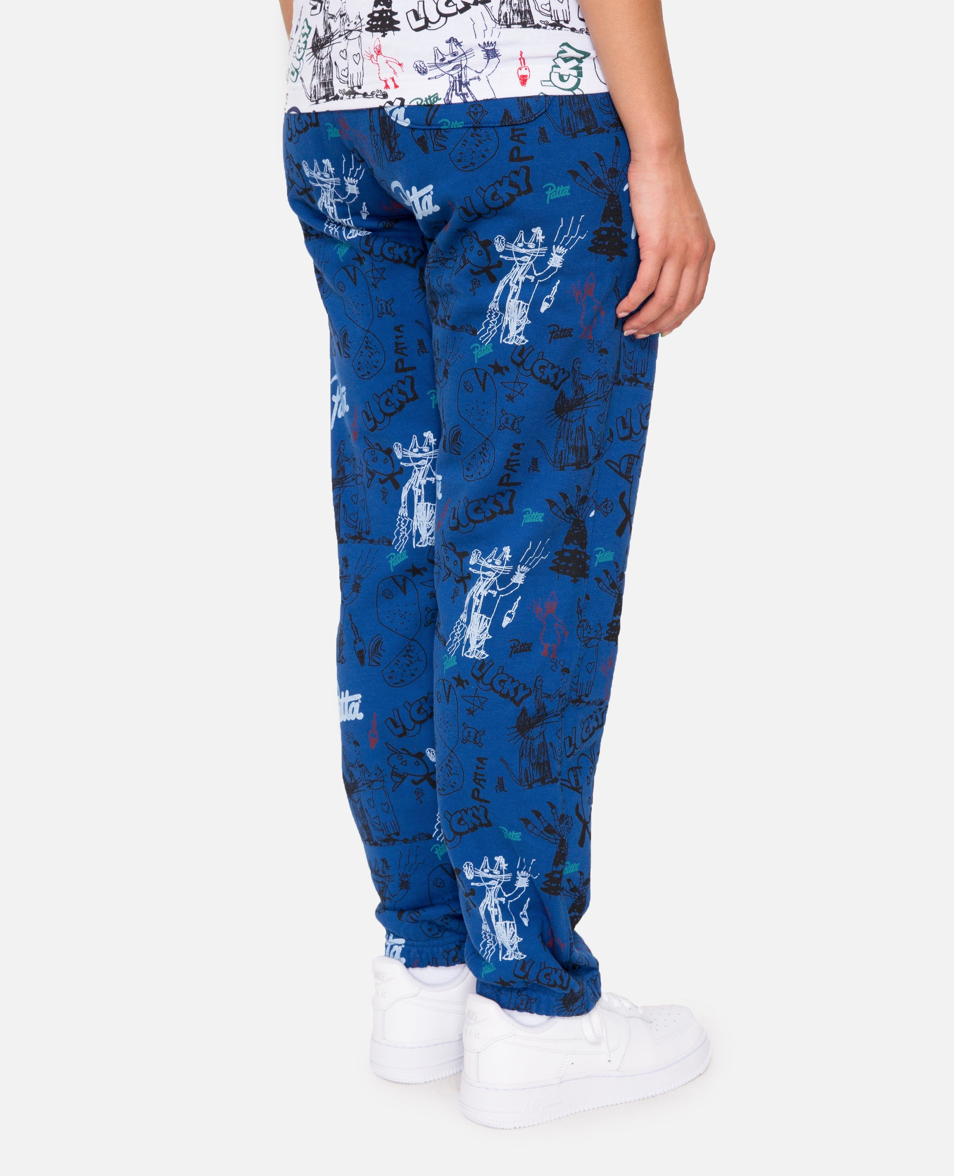Patta Father & Son Jogging Pants (Sodalite Blue/Multi) sold by Patta product image thumbnail 11