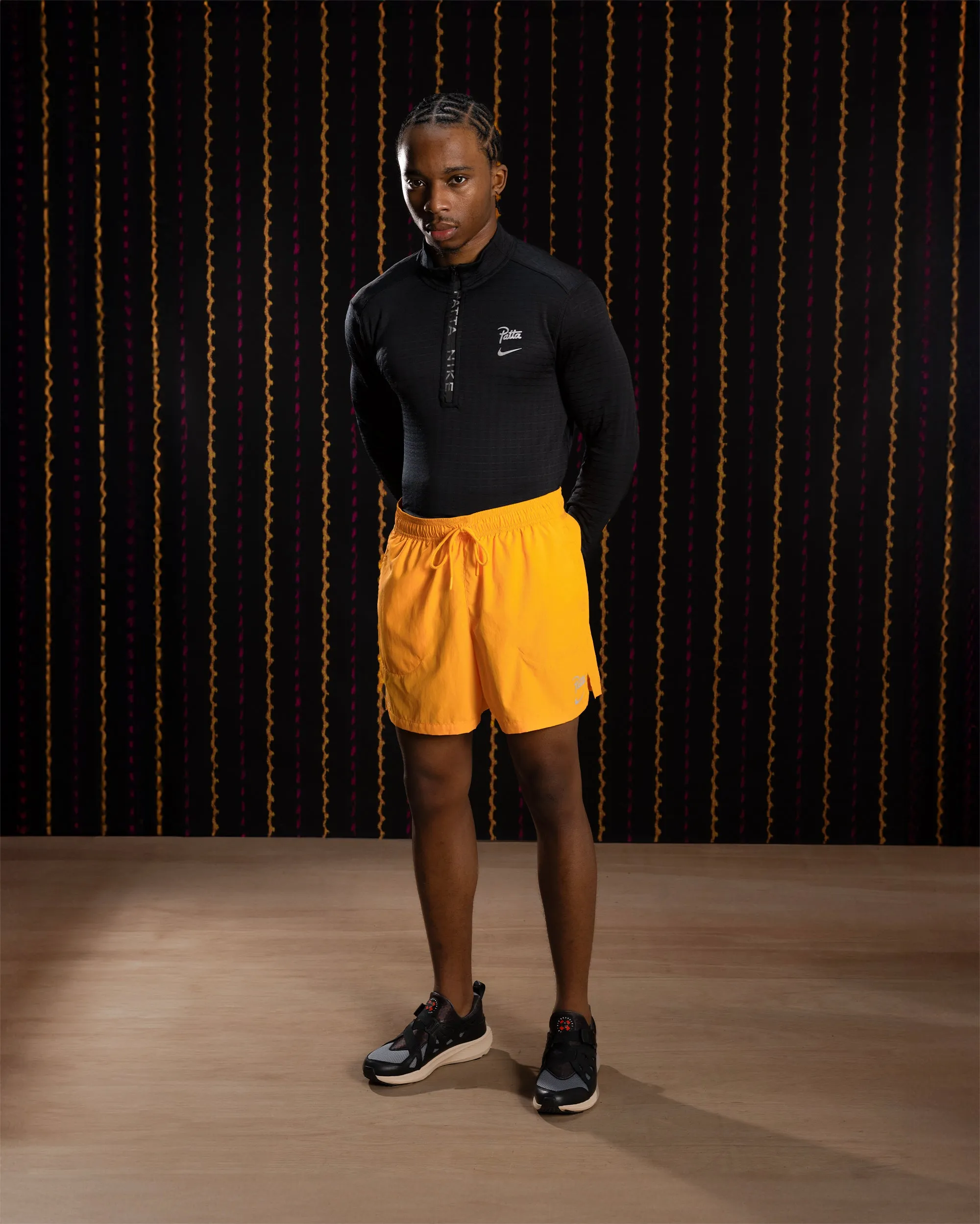 Nike x Patta Running Team Shorts (Sundial) sold by Patta product image thumbnail 3