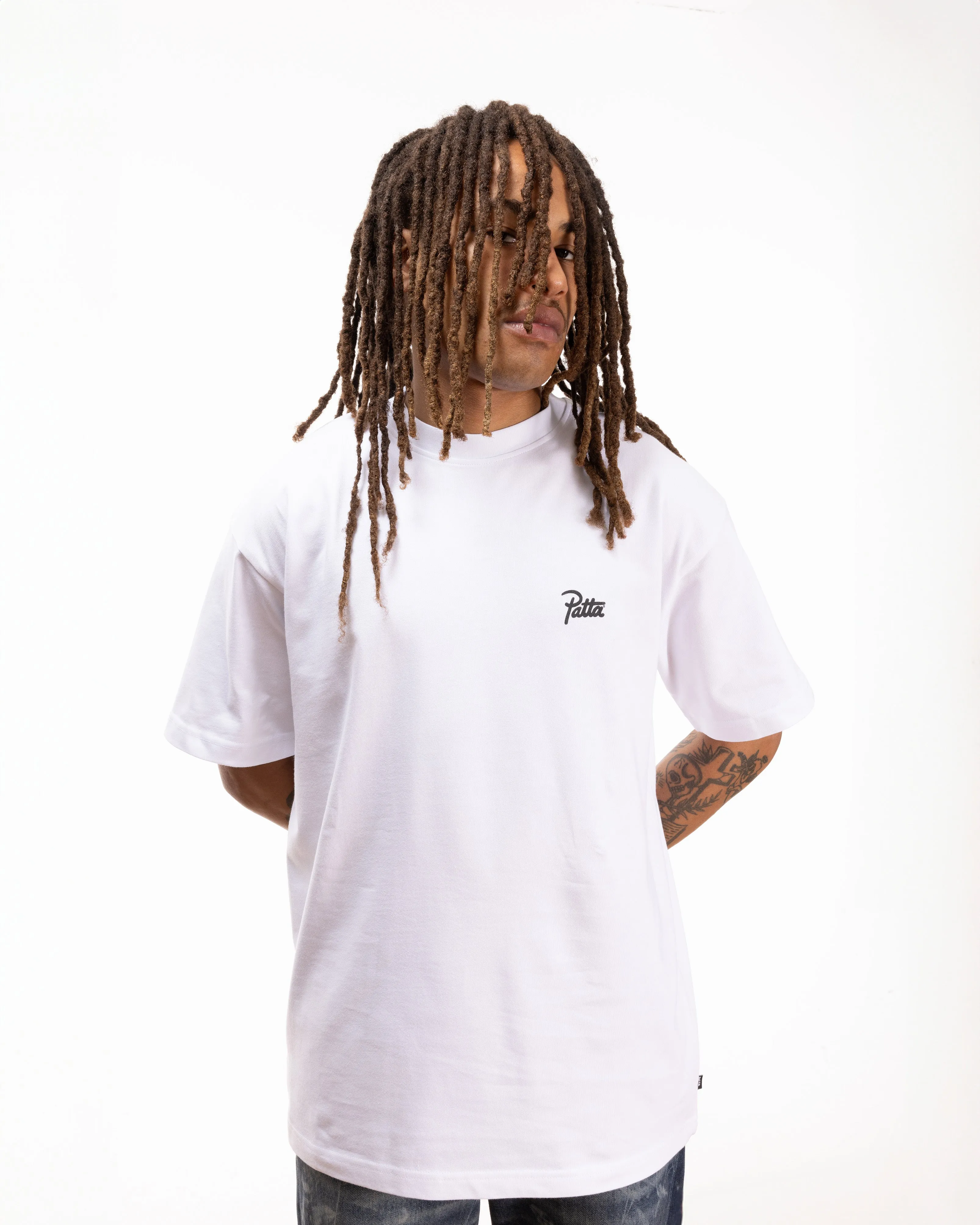 Patta Basic Script Logo T-Shirt sold by Patta product image thumbnail 4