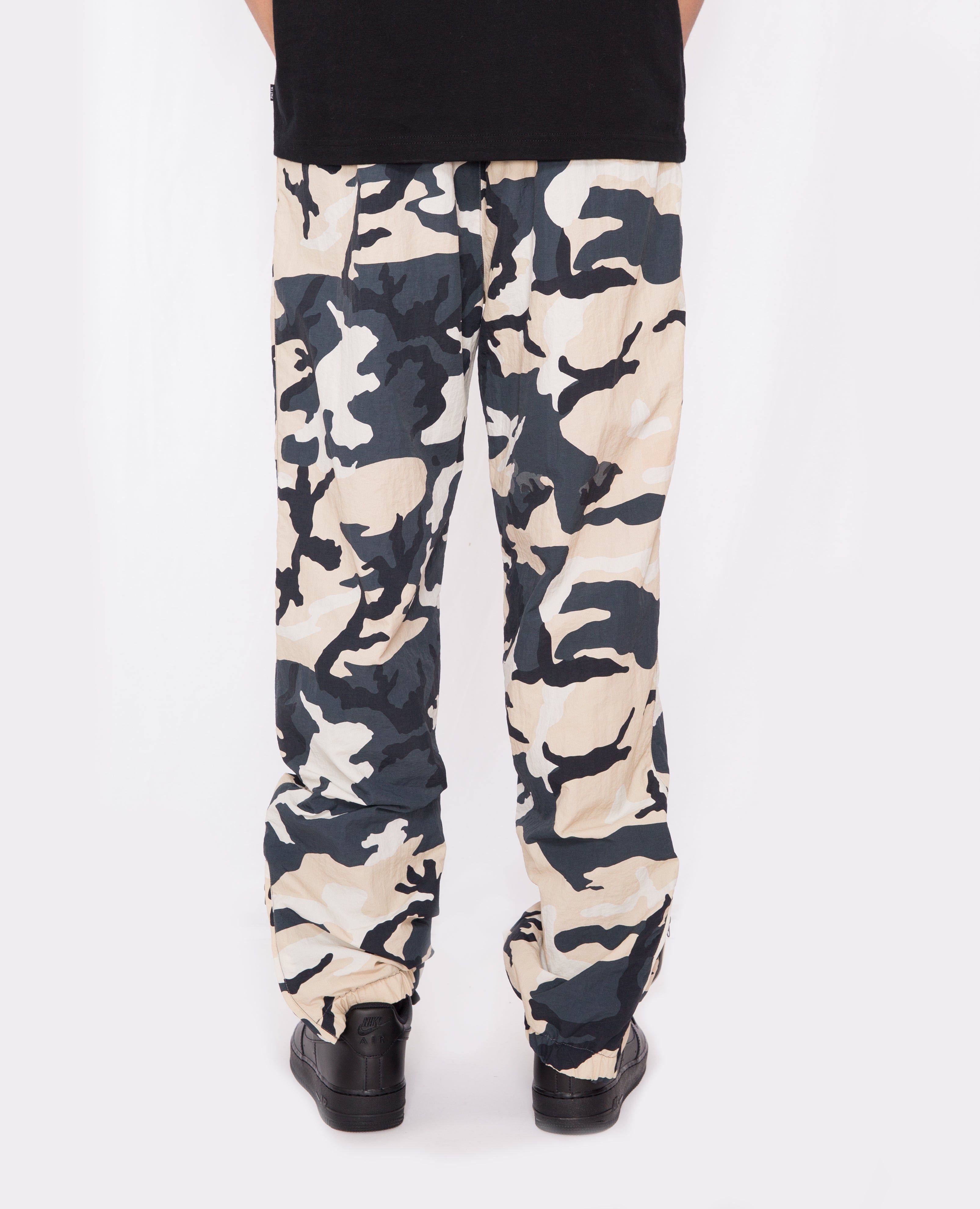 Patta Basic Relaxed Nylon Track Pants (Sand Woodland Camo) sold by Patta product image thumbnail 7