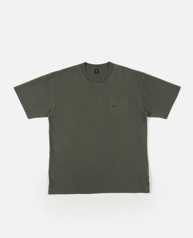 Patta Basic Washed Pocket  T-Shirt (Deep Depths) sold by Patta