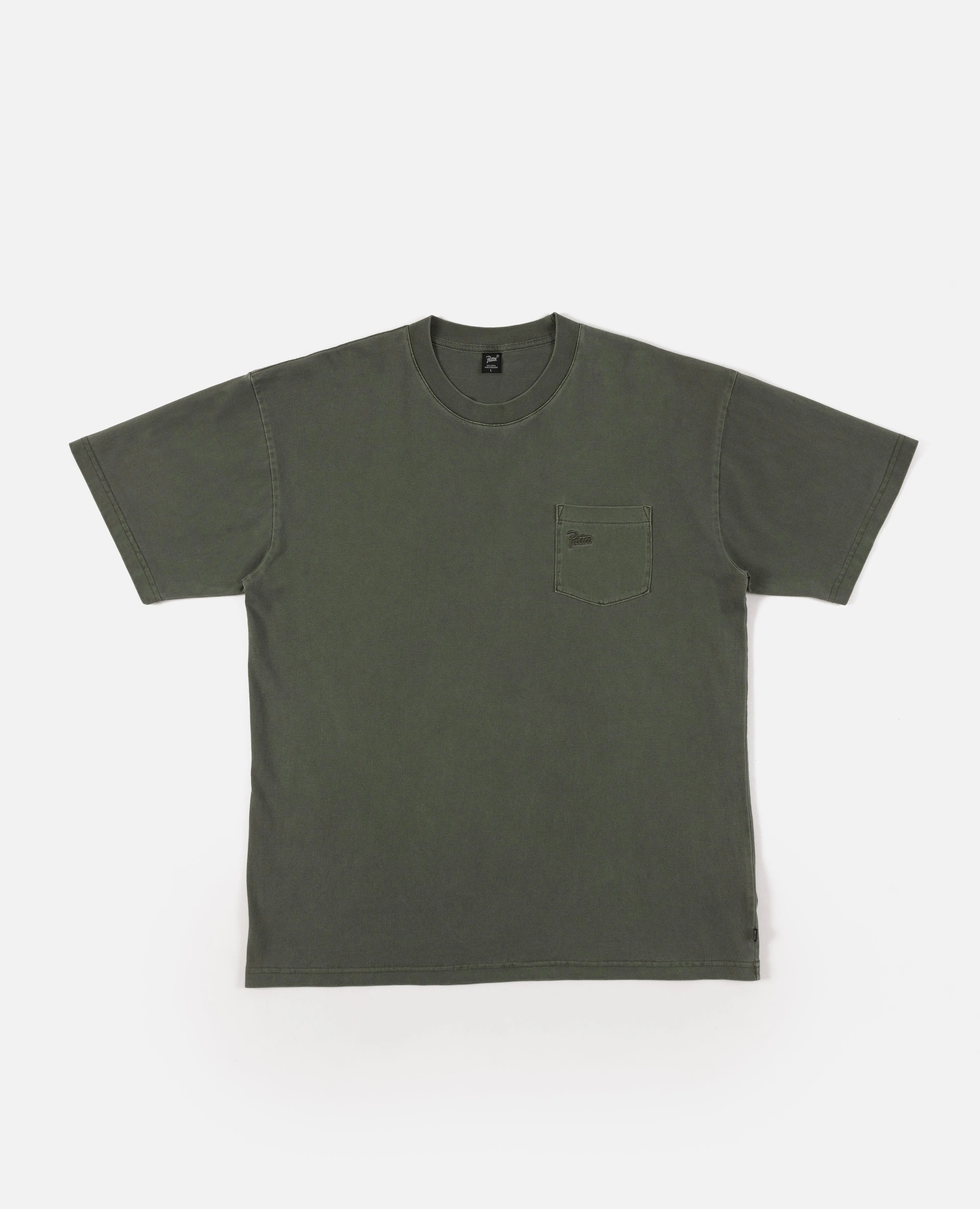 Patta Basic Washed Pocket T-Shirt (Deep Depths) sold by Patta