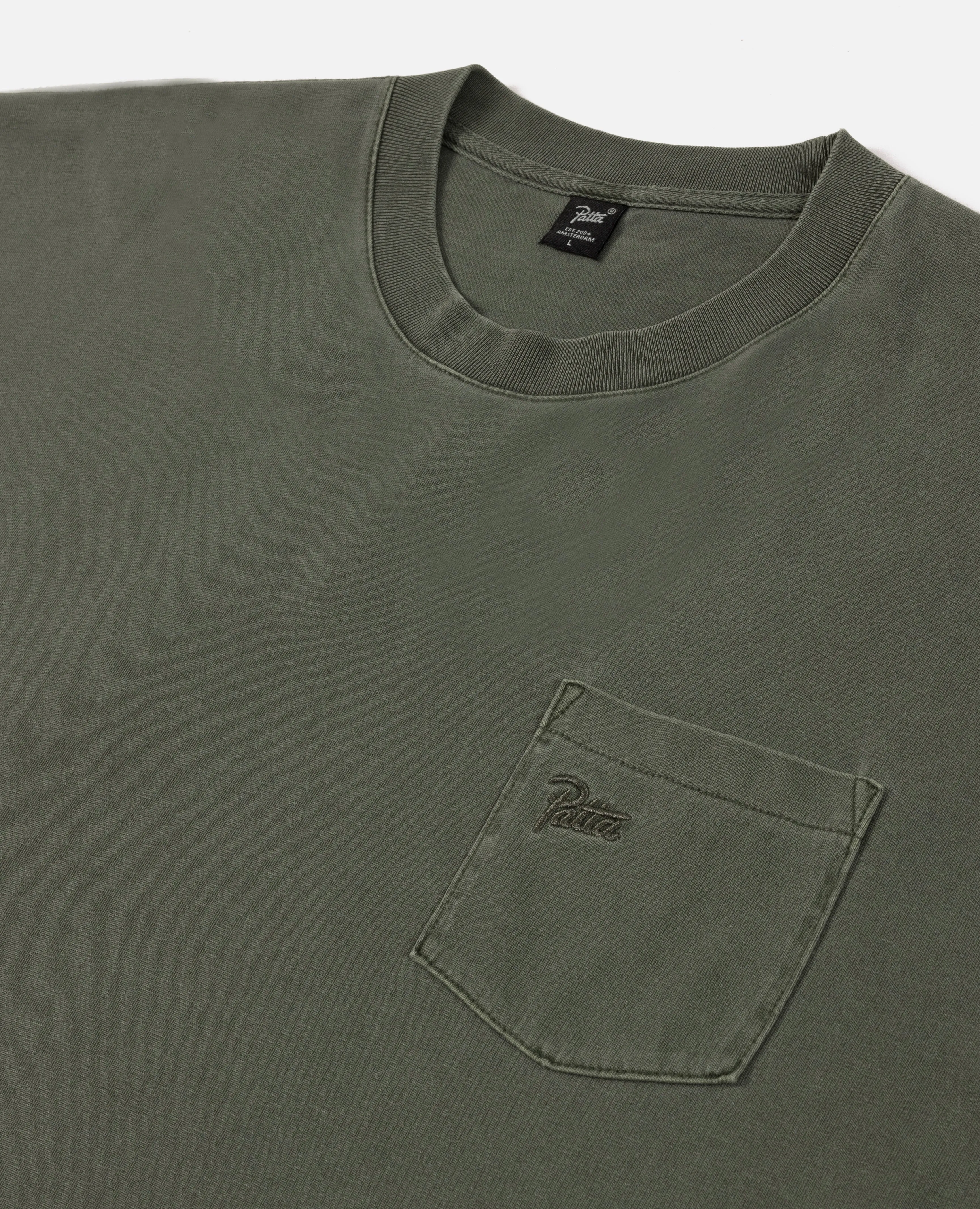 Patta Basic Washed Pocket T-Shirt (Deep Depths) sold by Patta product image thumbnail 4