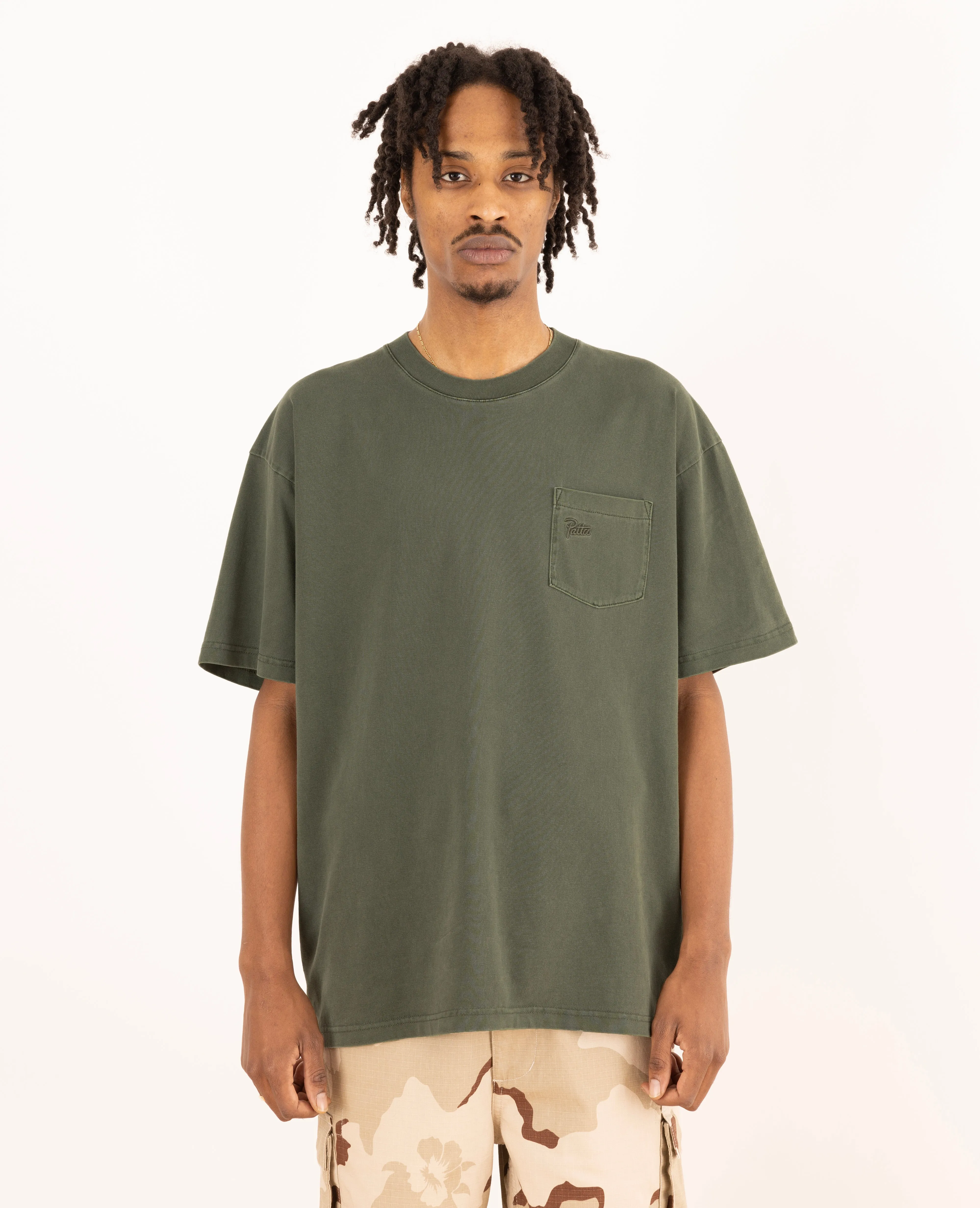 Patta Basic Washed Pocket T-Shirt (Deep Depths) sold by Patta product image thumbnail 2