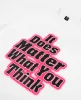 Patta It Does Matter What You Think T-Shirt (White) sold by Patta