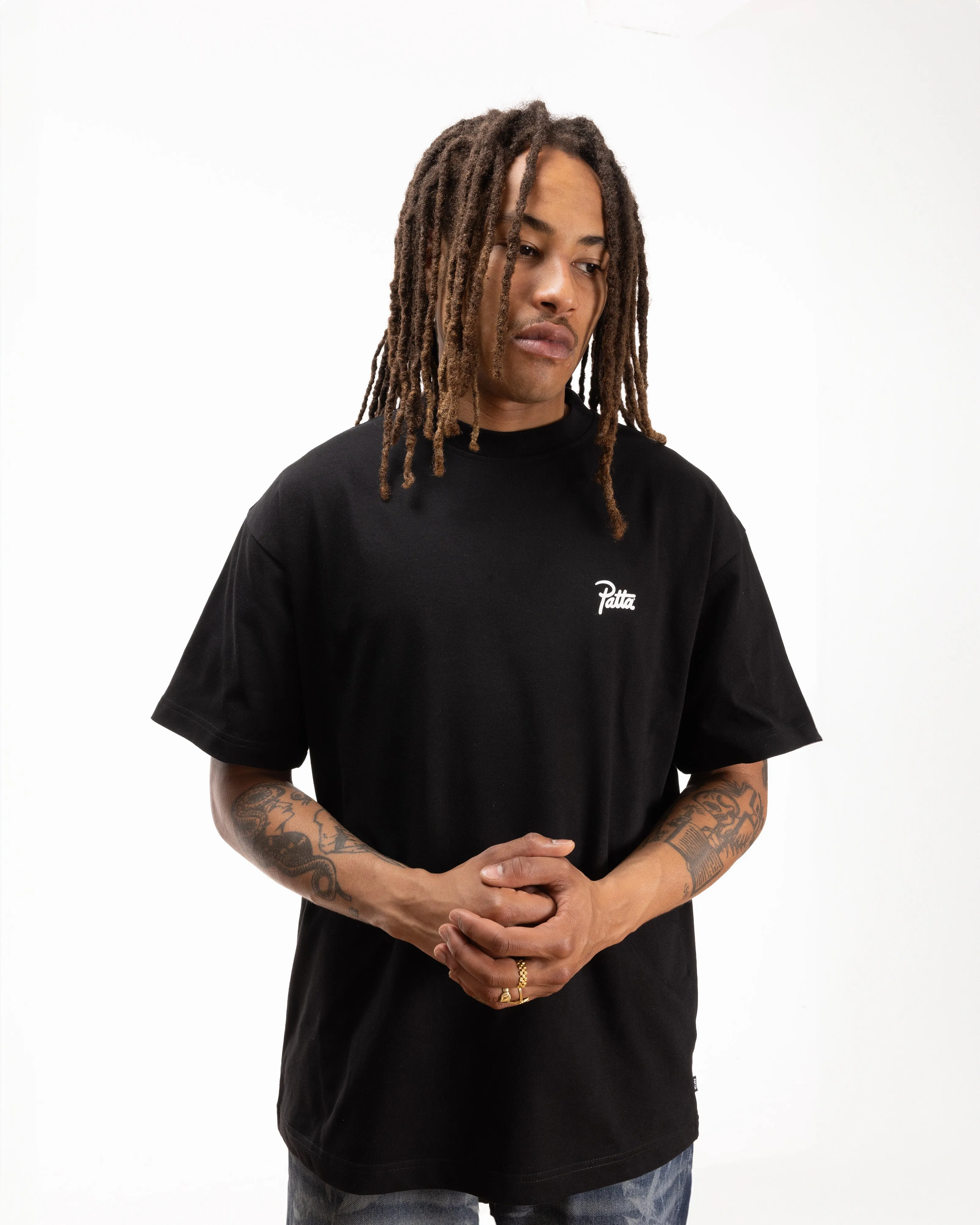 Patta Basic Script Logo T-Shirt sold by Patta product image thumbnail 2
