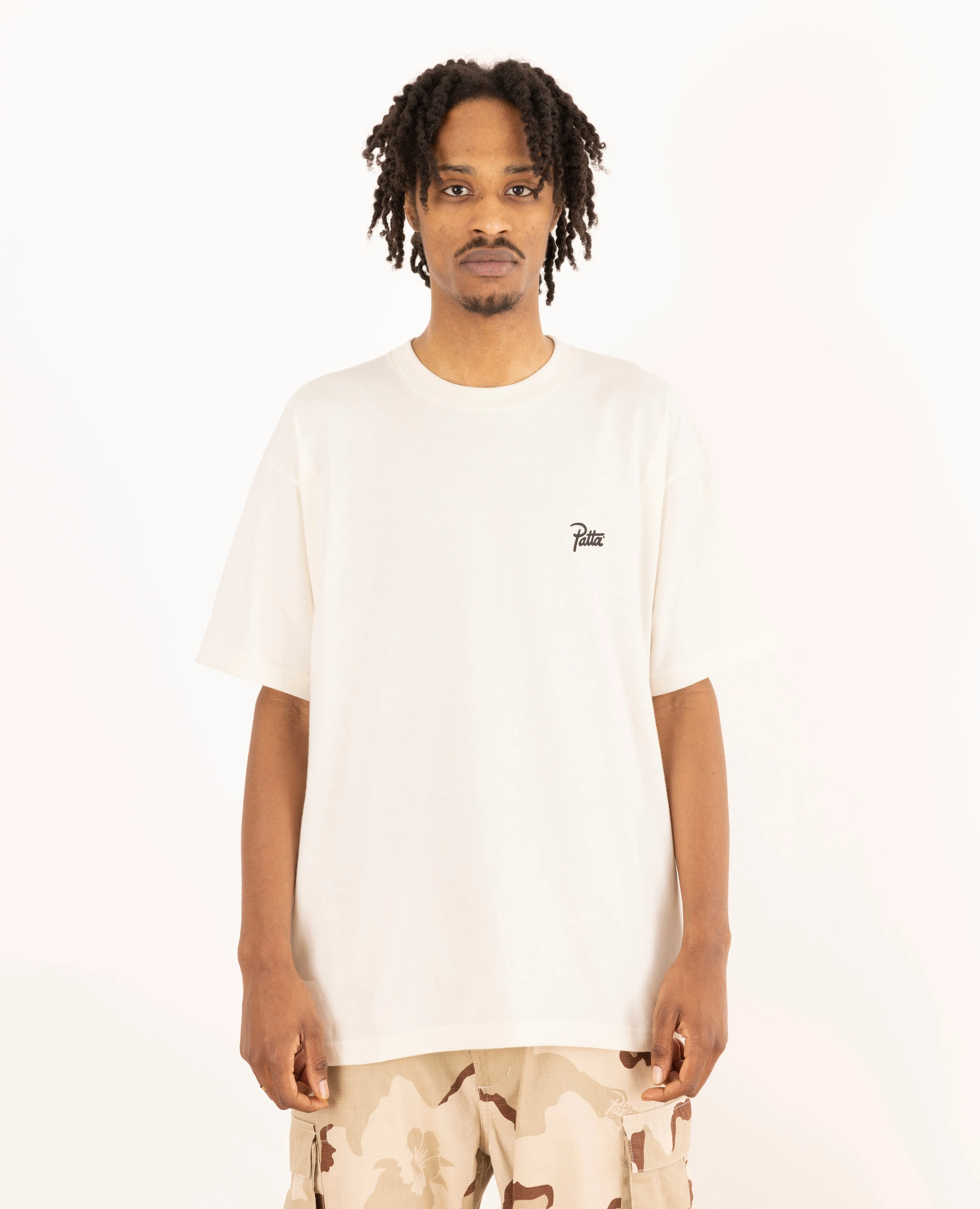 Patta Hope Love Peace T-Shirt (Whisper White) sold by Patta product image thumbnail 2