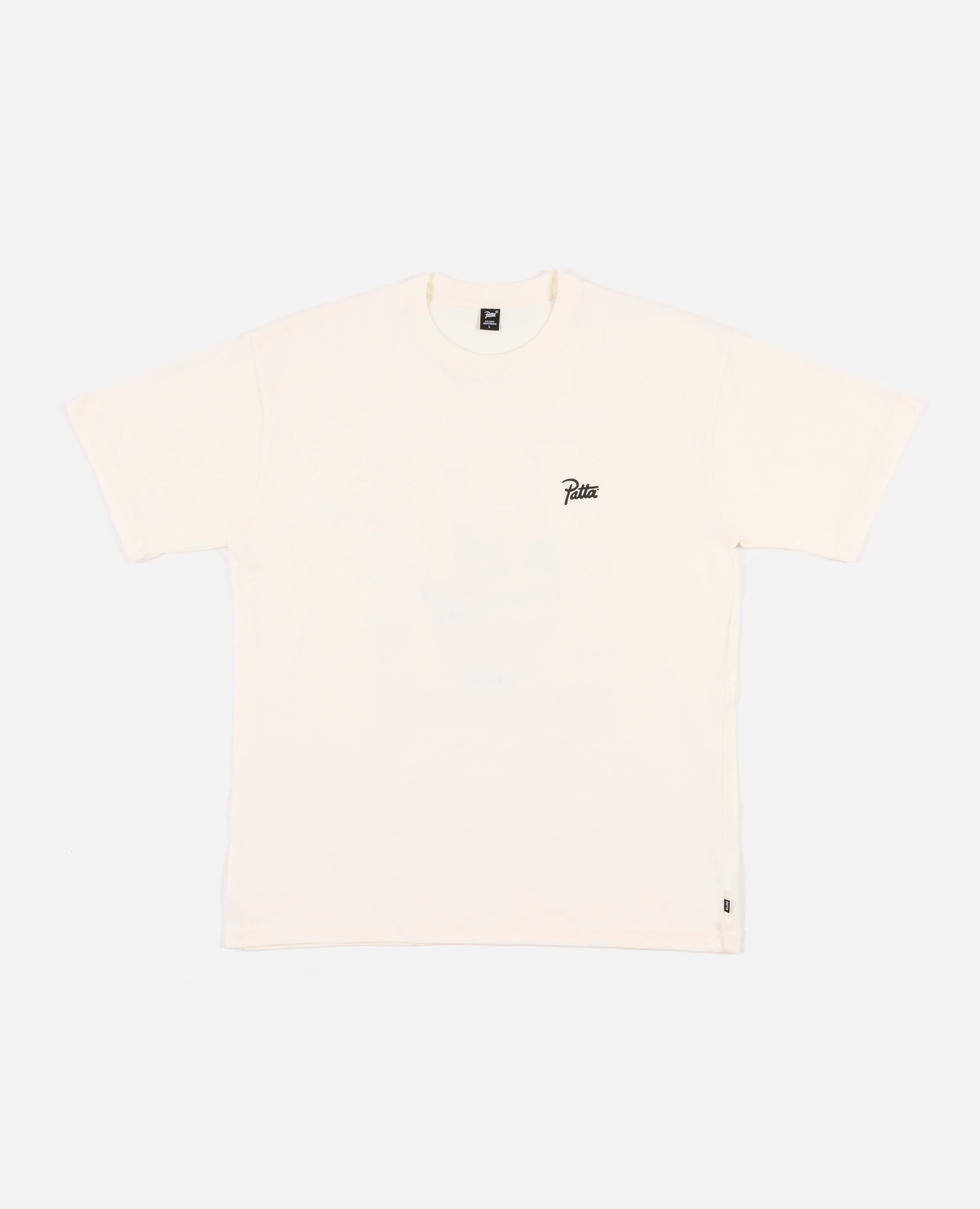 Patta Hope Love Peace T-Shirt (Whisper White) sold by Patta product image thumbnail 4