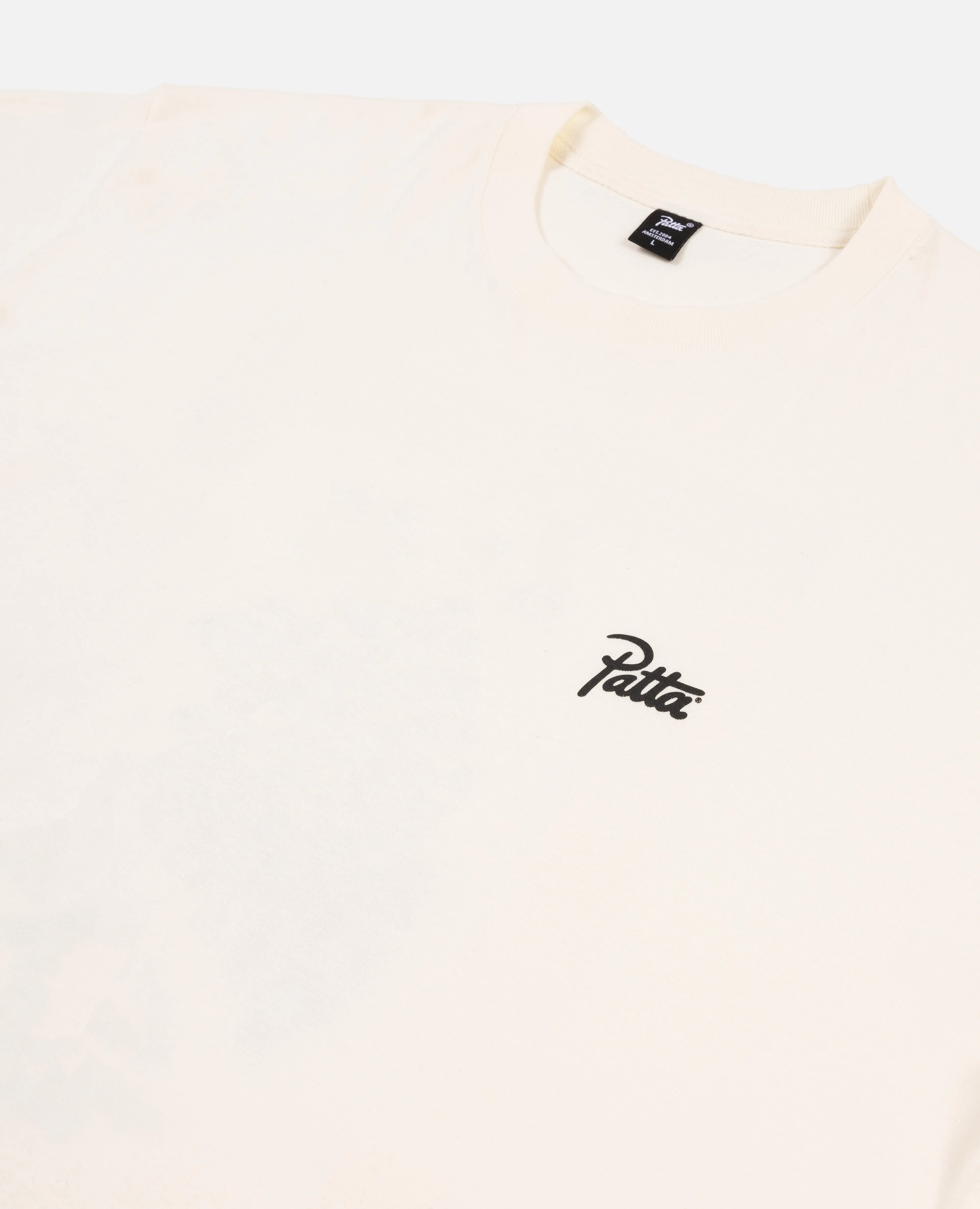 Patta Hope Love Peace T-Shirt (Whisper White) sold by Patta product image thumbnail 5