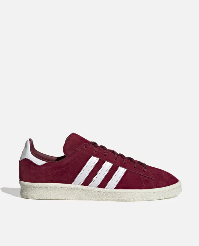 adidas Campus 80s (Collegiate Burgundy/Footwear White/Off White) sold by Patta