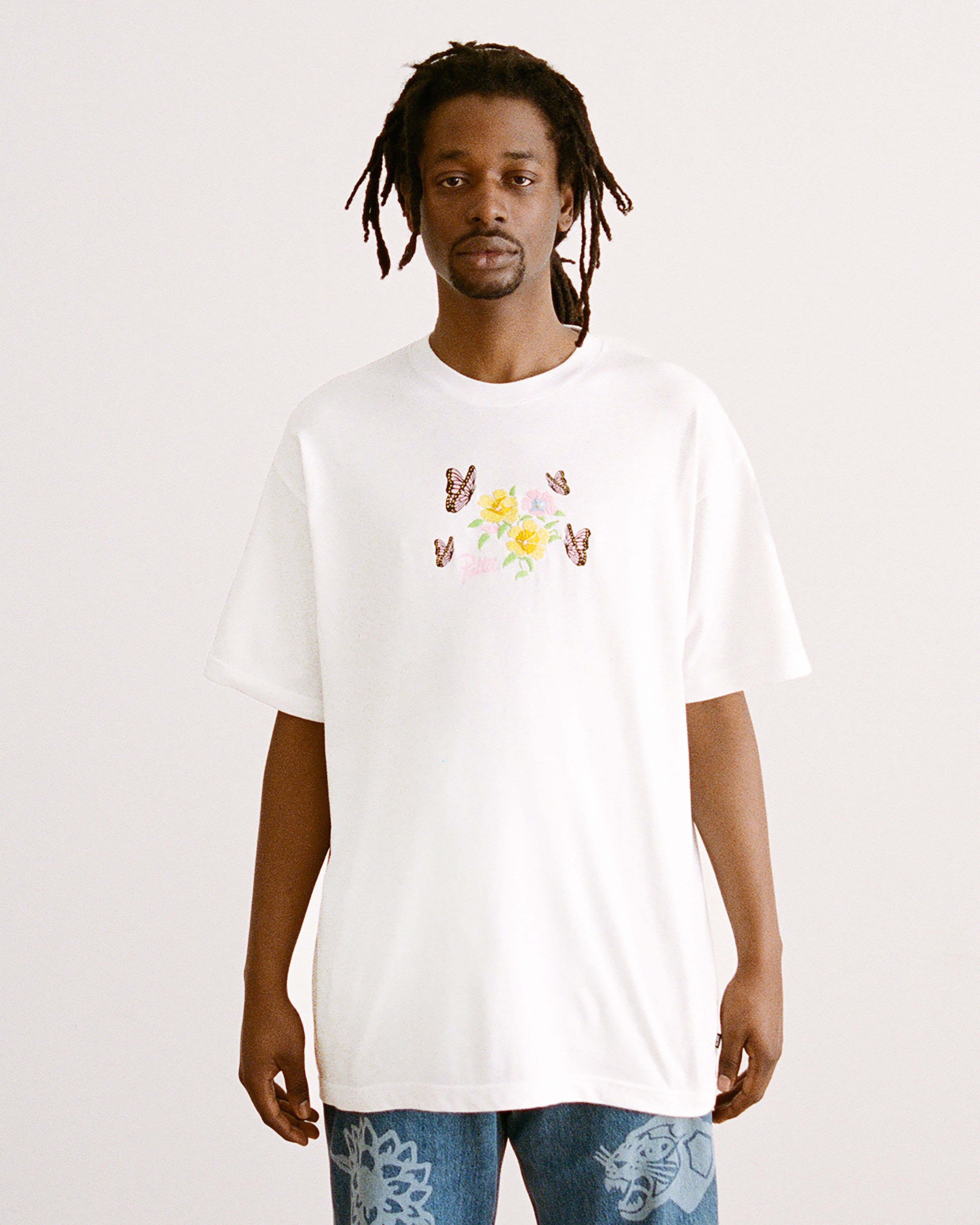 Patta Flowers T-Shirt (White) sold by Patta product image thumbnail 2