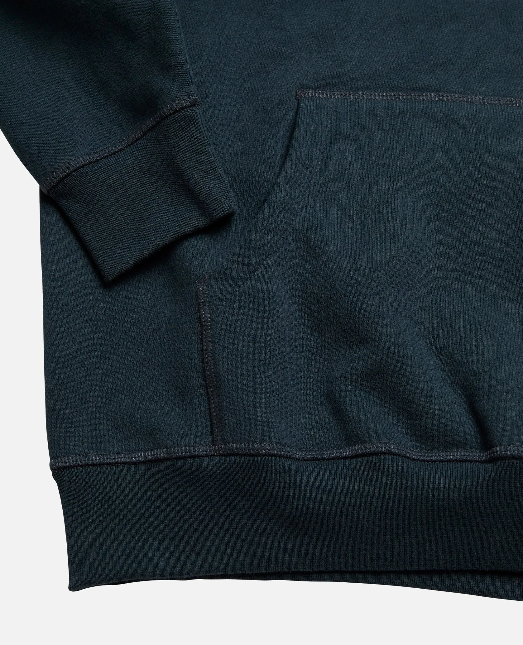 byParra Wave Block Tremors Hooded Sweatshirt (Navy Blue) sold by Patta product image thumbnail 4