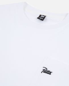 Patta Basic Pocket T-Shirt (White) sold by Patta