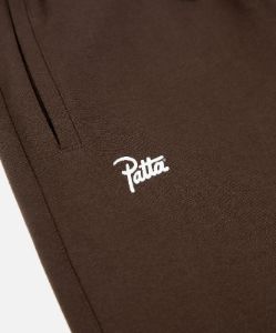 Patta Basic Jogging Pants (Coffee Bean) sold by Patta