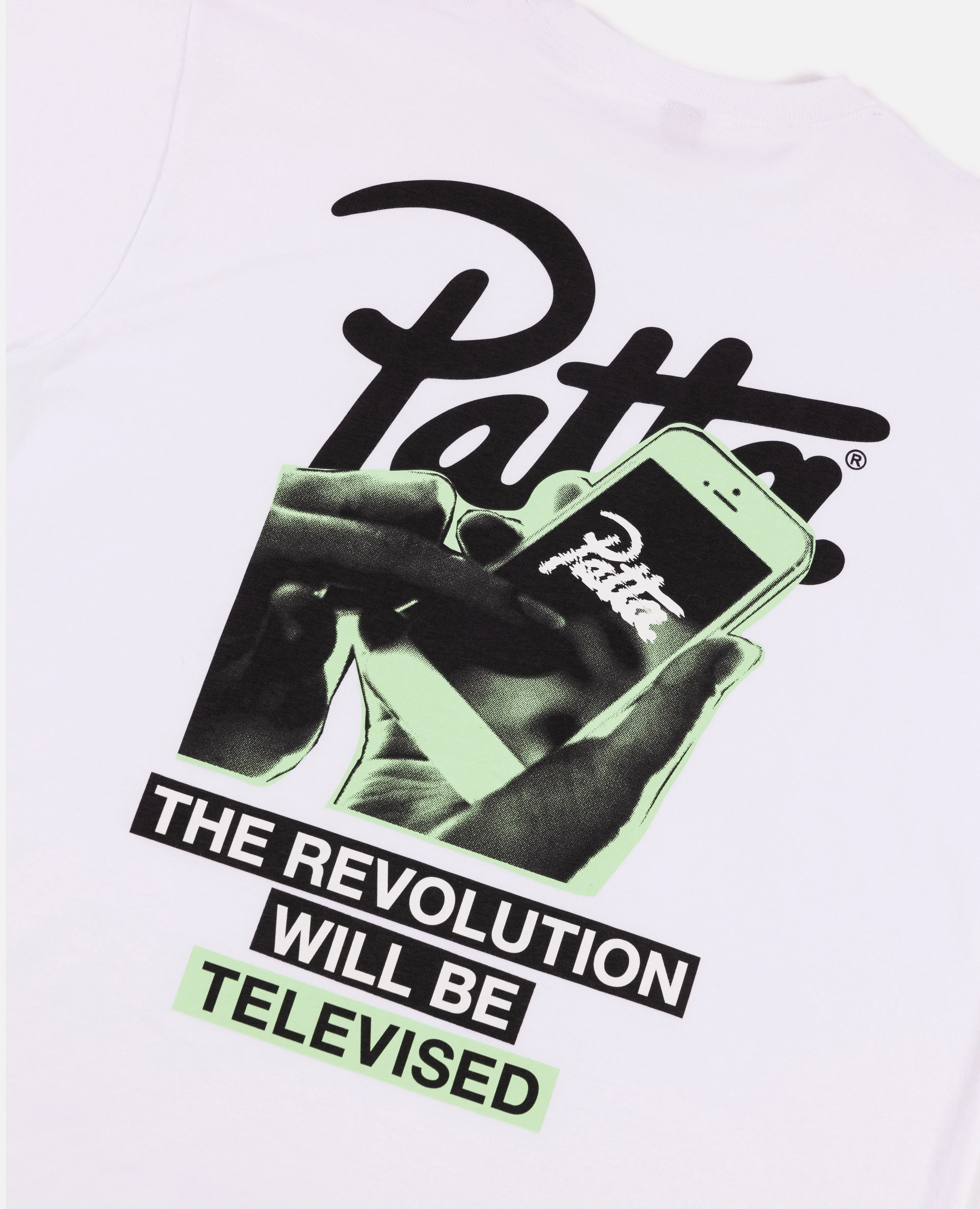 Patta Revolution T-Shirt (White) sold by Patta product image thumbnail 5