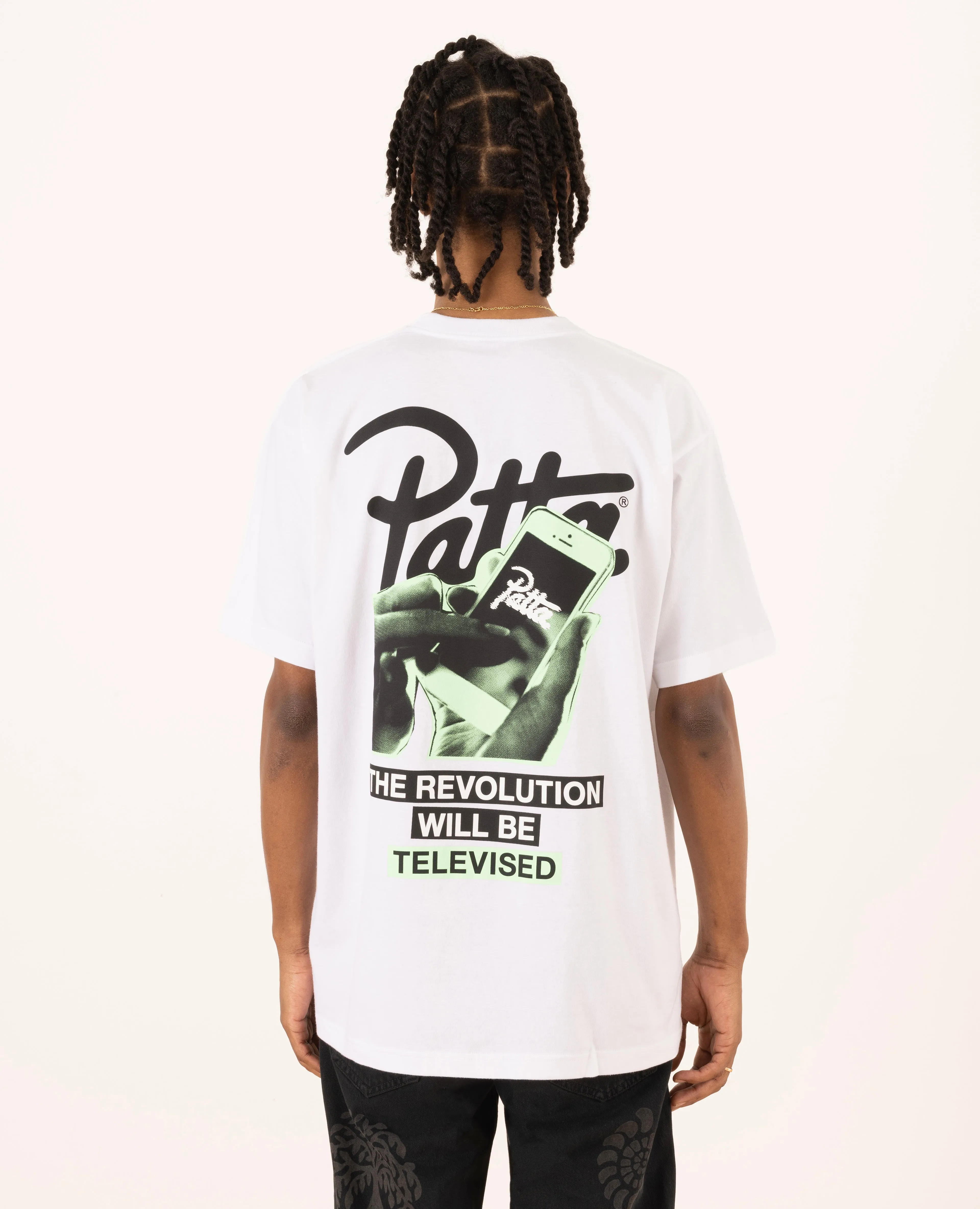 Patta Revolution T-Shirt (White) sold by Patta product image thumbnail 3