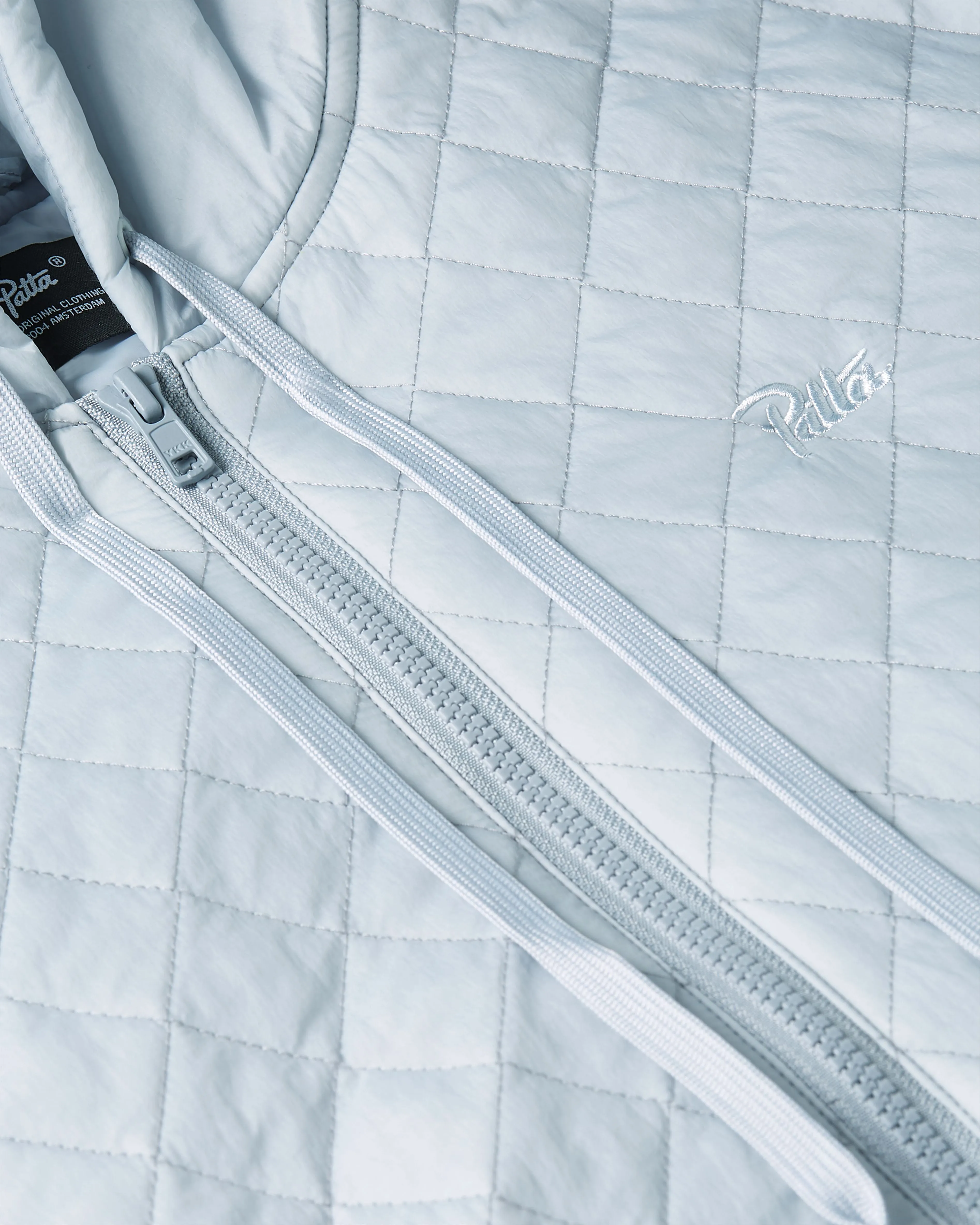 Patta Insulated Quilted Hooded Jacket (Gray Dawn) sold by Patta product image thumbnail 5