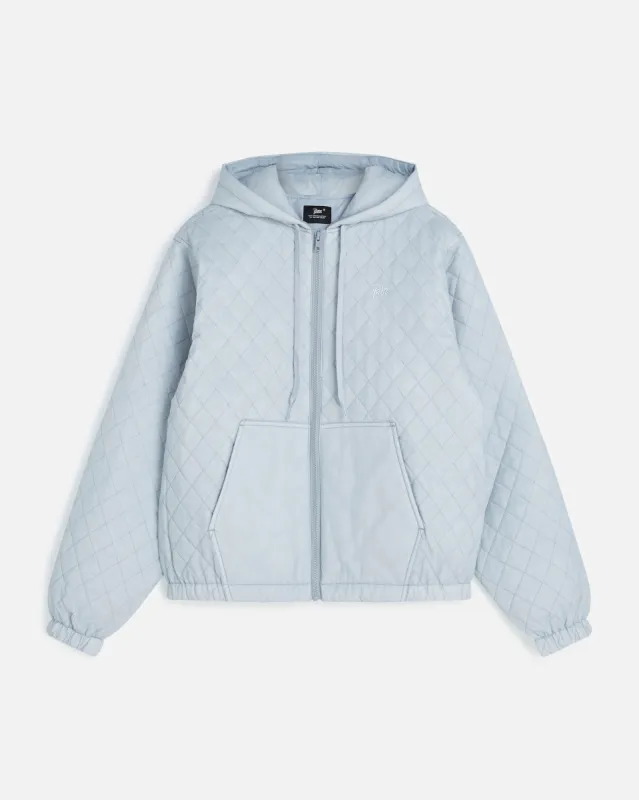Patta Insulated Quilted Hooded Jacket (Gray Dawn) sold by Patta
