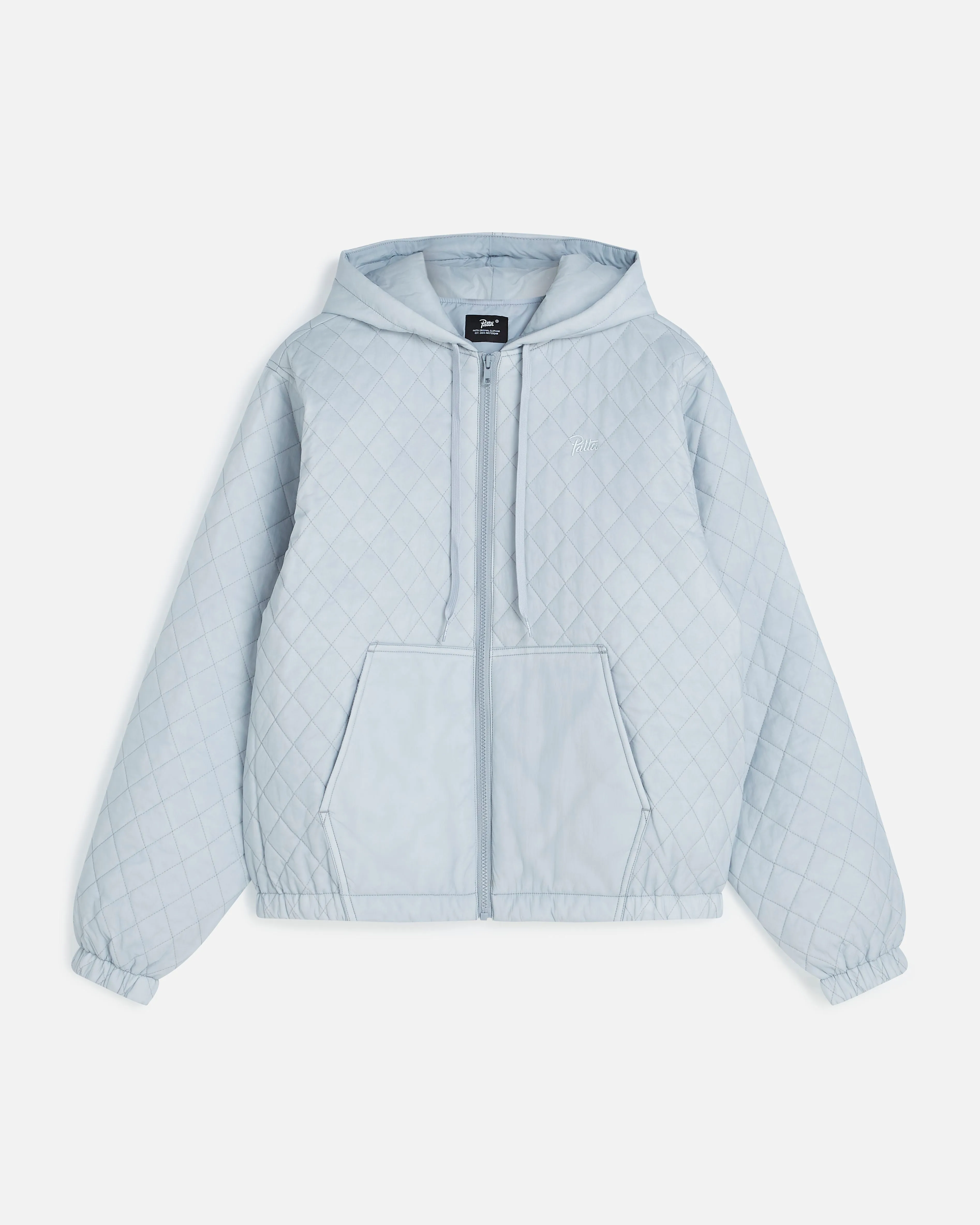 Patta Insulated Quilted Hooded Jacket (Gray Dawn) sold by Patta