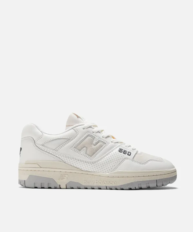 New Balance BB550PWG Vintage Premium (White/Timberwolf) sold by Patta