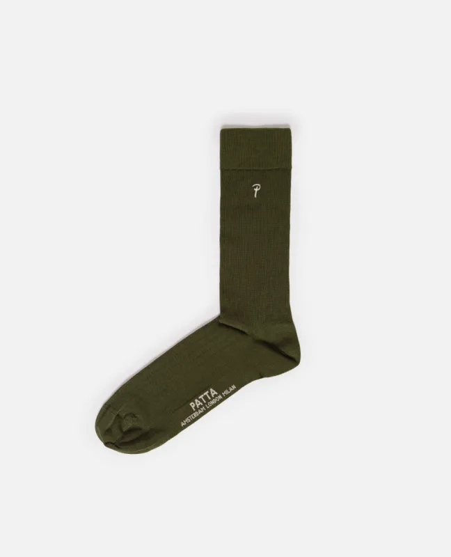Patta Basic Dress Socks (Deep Depths) sold by Patta