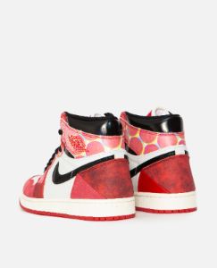 Air Jordan 1 Retro High OG SP (University Red/Black-Summit White) sold by Patta