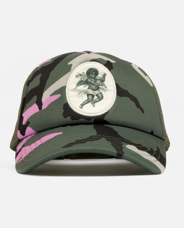 Patta Woodland Camo Trucker Cap (Multi/Woodland Camo) made by Patta
