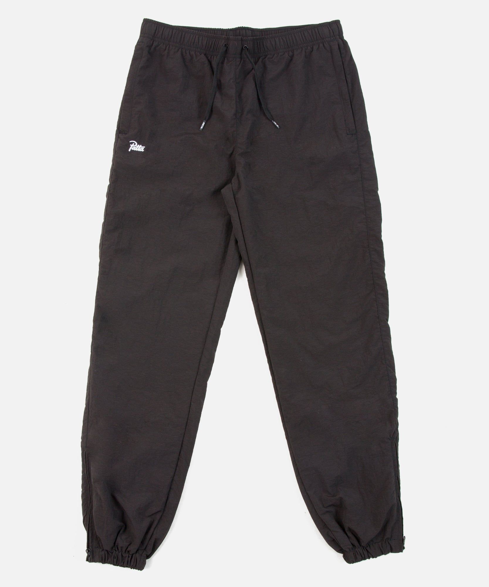 Patta Basics Nylon Track Pants (Espresso Brown) sold by Patta